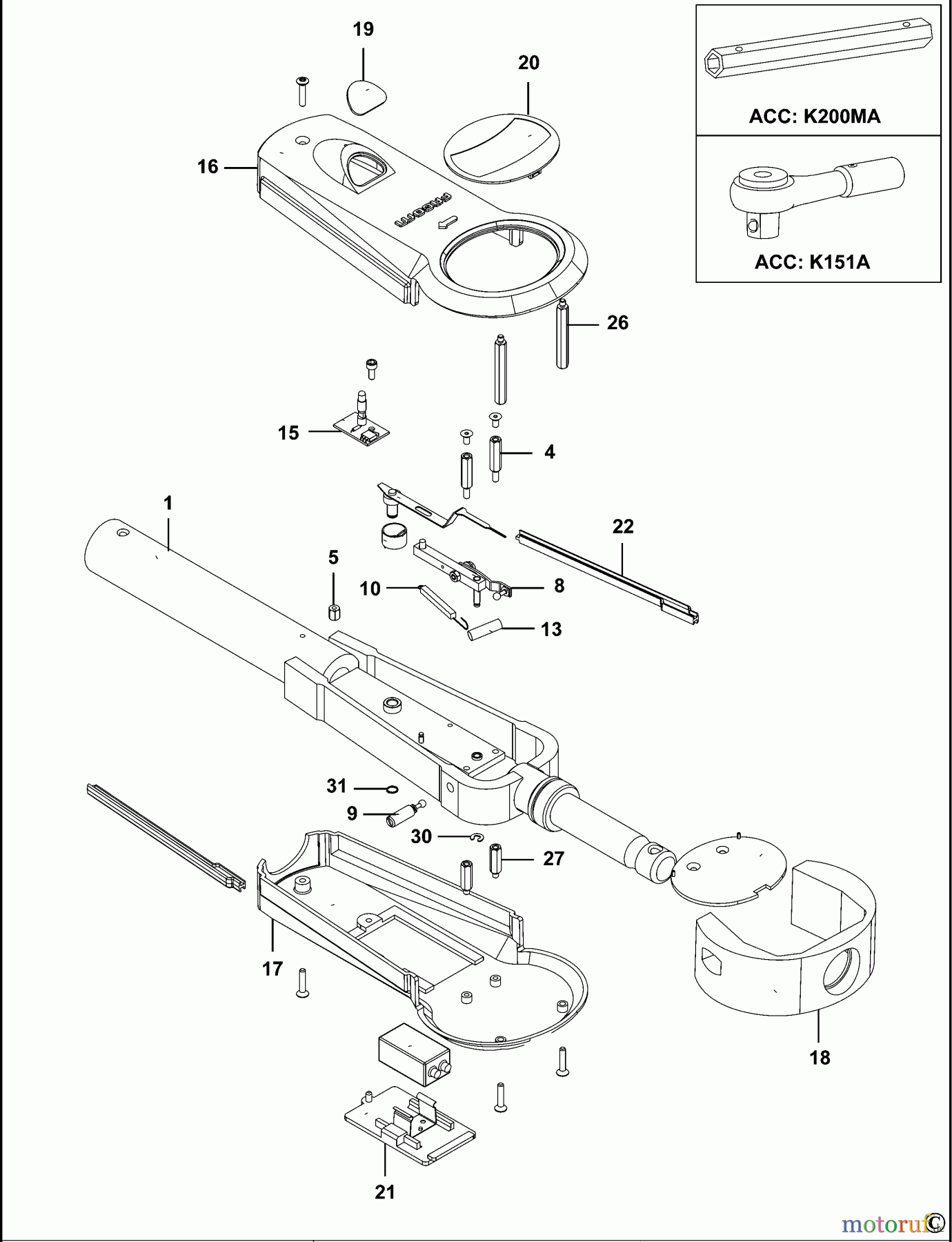 USAG WRENCHES TORQUE CONTROL SCHLUESSEL 812 RB 900 Seite 1
