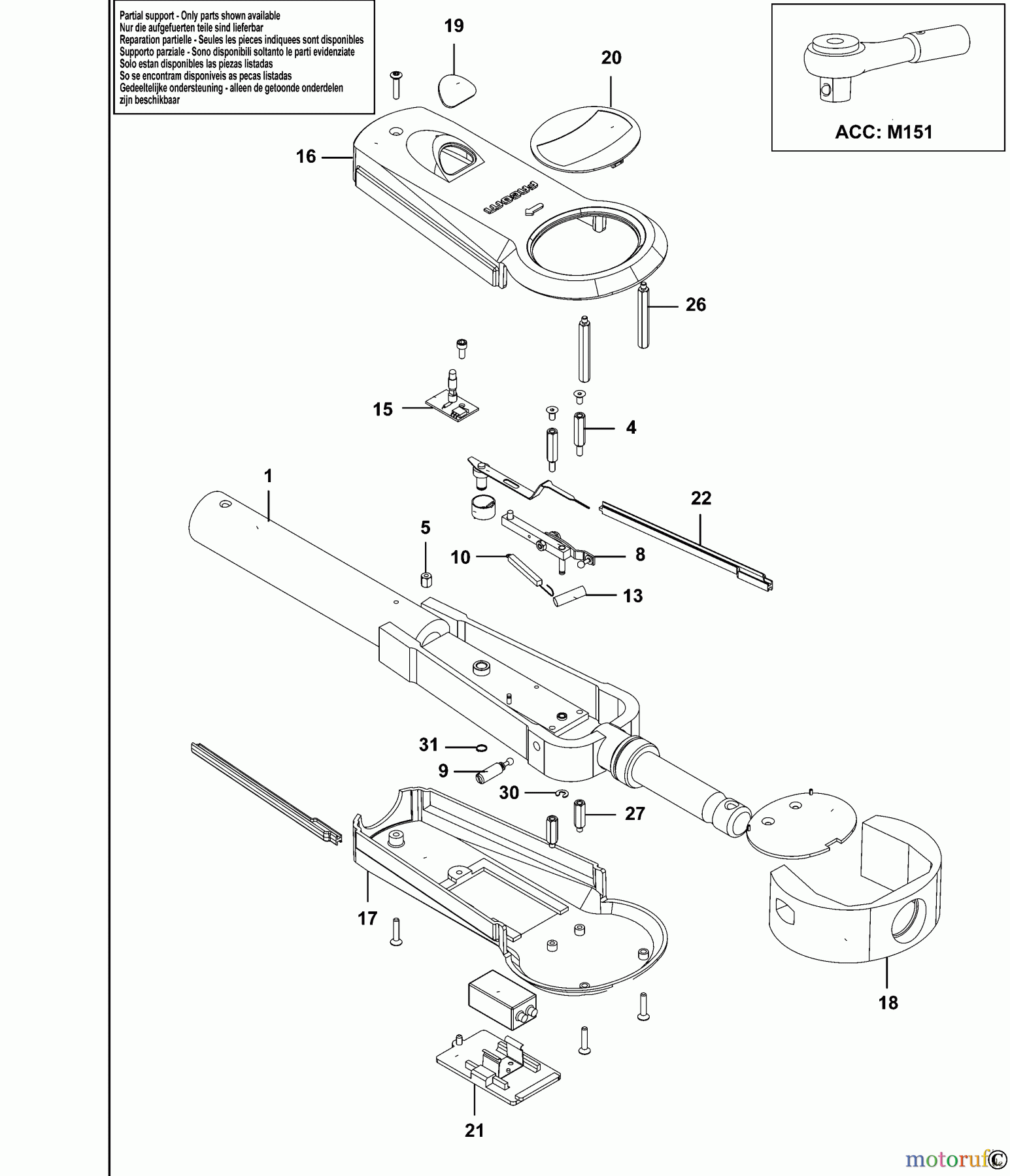 USAG WRENCHES TORQUE CONTROL SCHLUESSEL 812 RB 2500 Seite 1