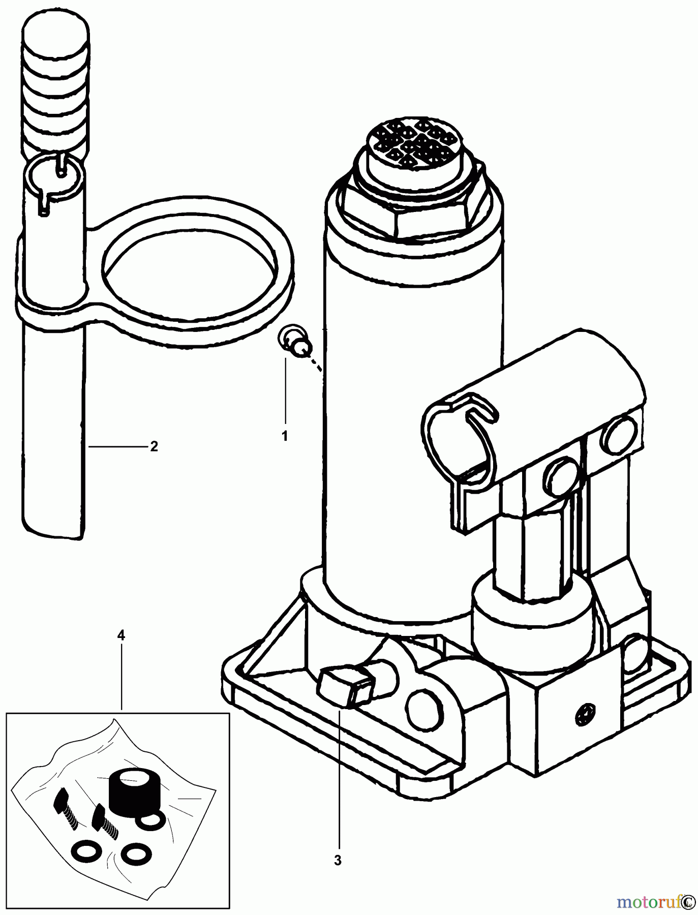FACOM AUTOMOTIVE TOOLS HYDRAULISCHEN WAGENHEBER DL.2T Seite 1