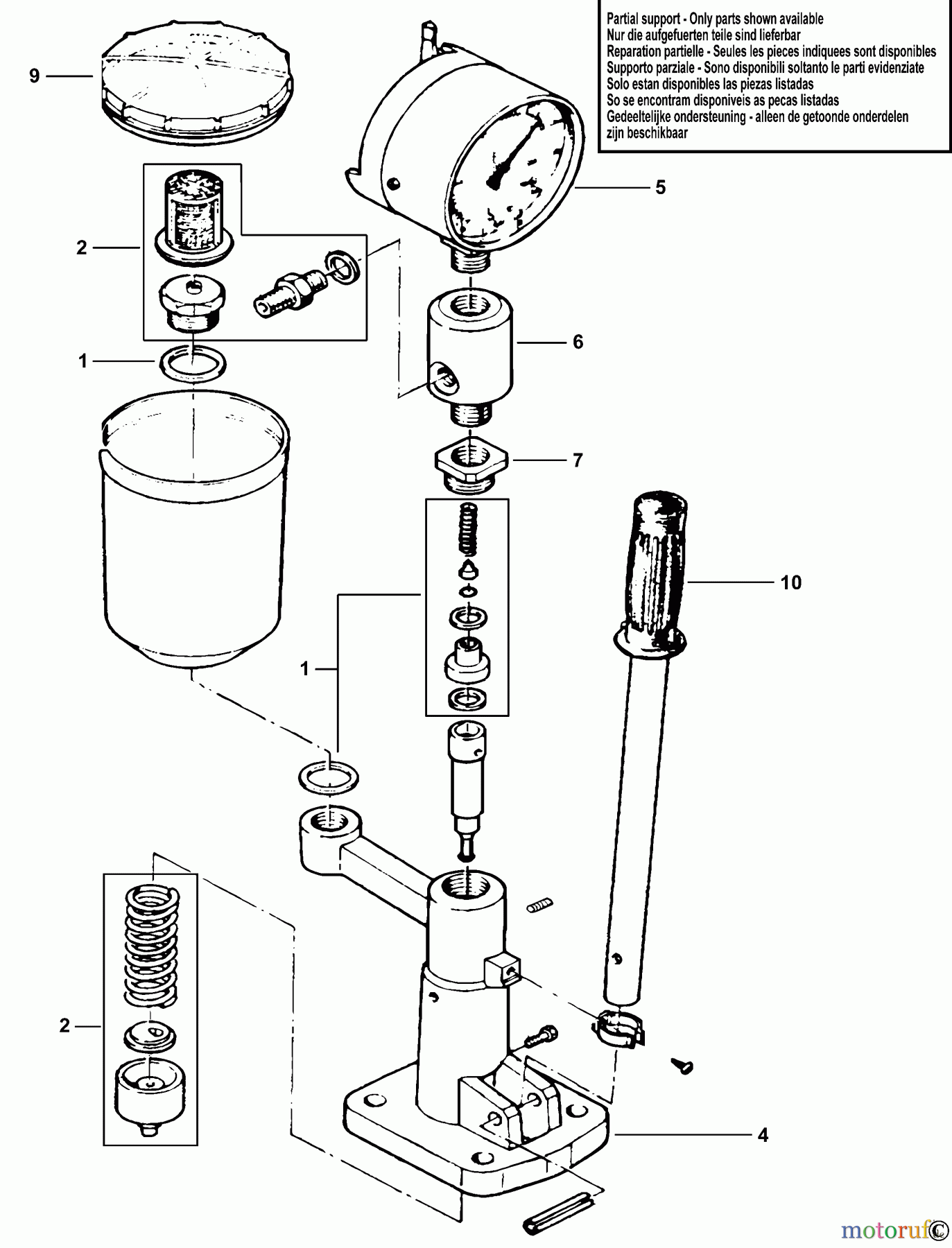 FACOM AUTOMOTIVE TOOLS PUMPE 916 Seite 1