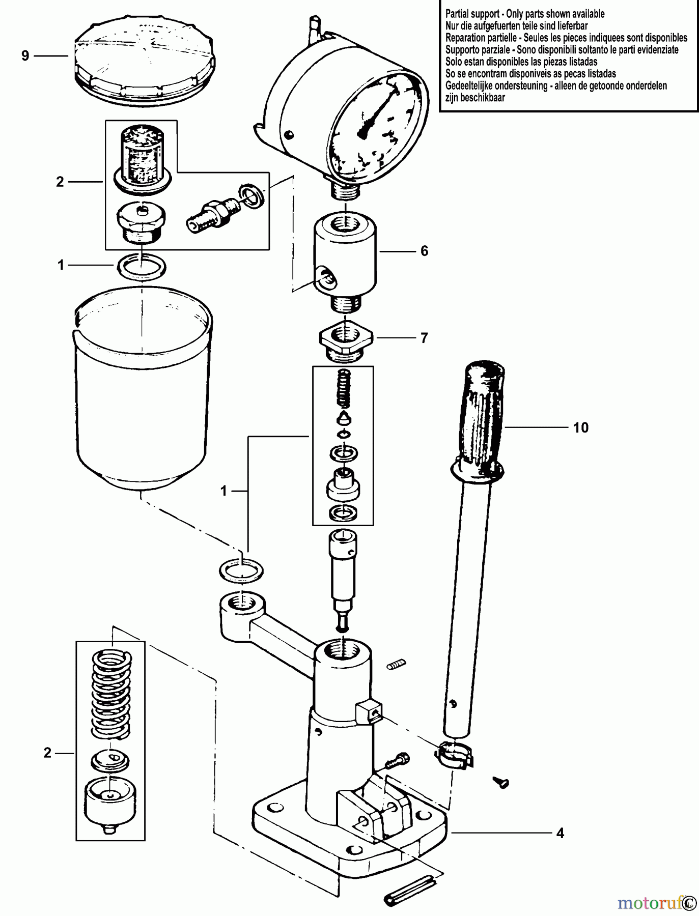 FACOM AUTOMOTIVE TOOLS PUMPE 916.600 Seite 1