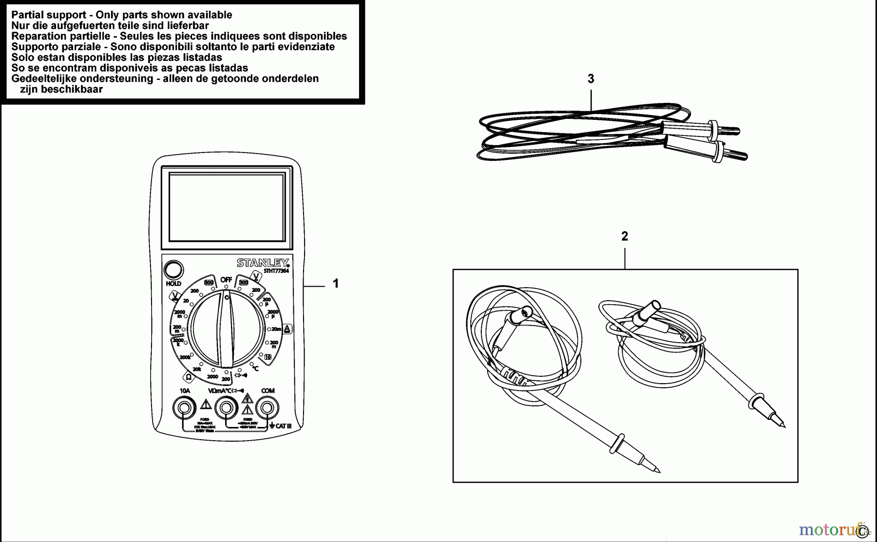  STANLEY CORDLESS-OTHER MULTIMETER STHT0-77364 Seite 1