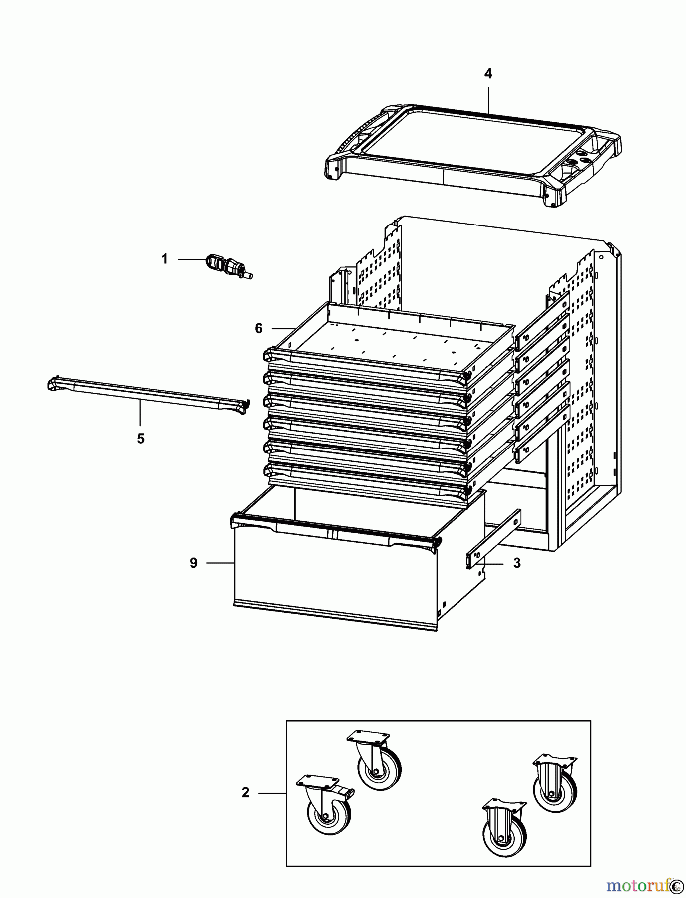EXPERT STORAGE WERKSTATTWAGEN E010194 Seite 1
