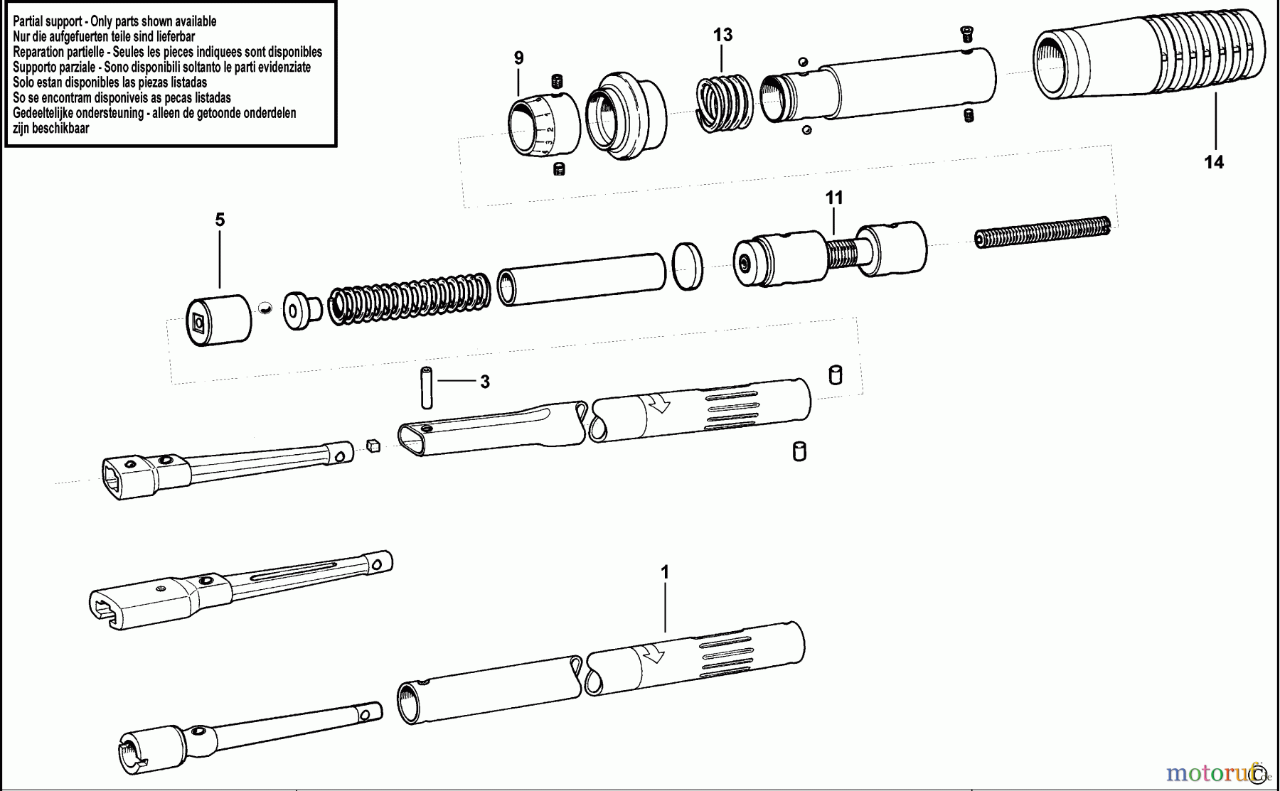 FACOM WRENCHES SCHLUESSEL S.305R Seite 1