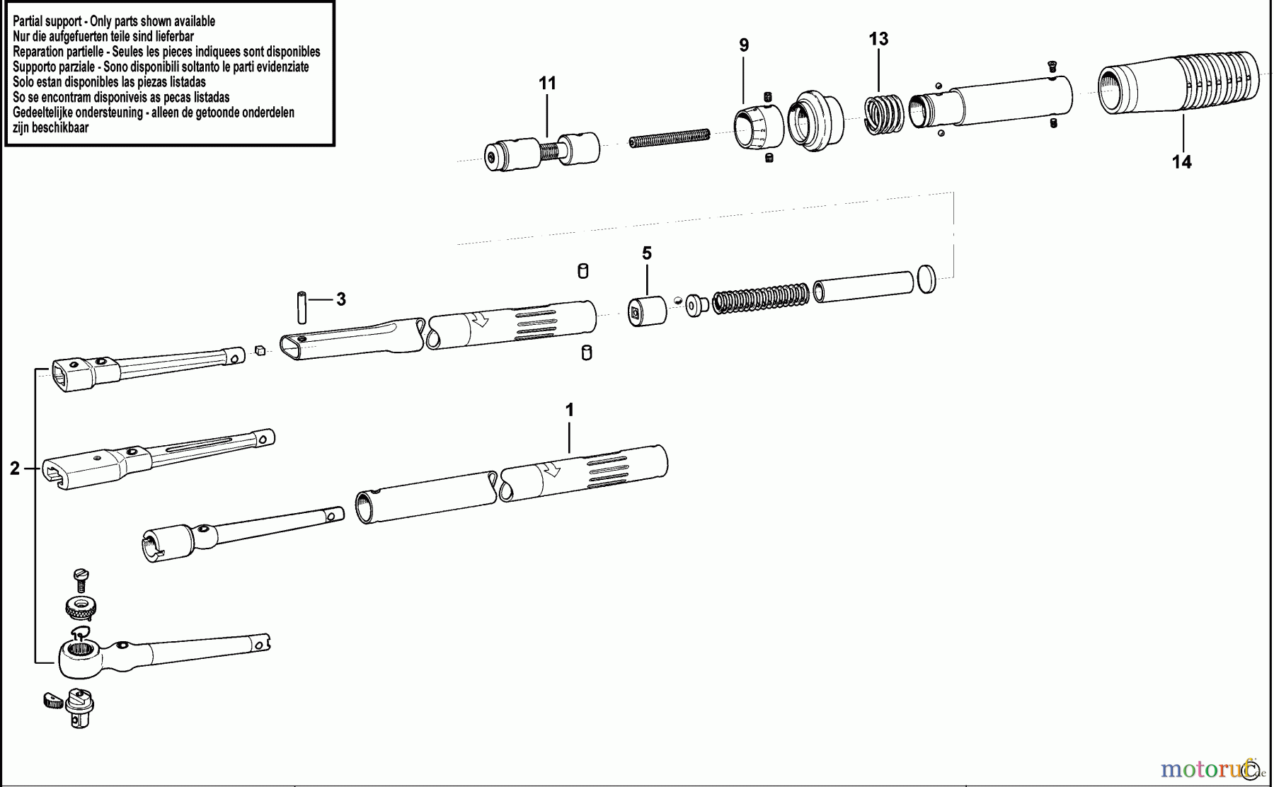  FACOM WRENCHES SCHLUESSEL S.315DA Seite 1