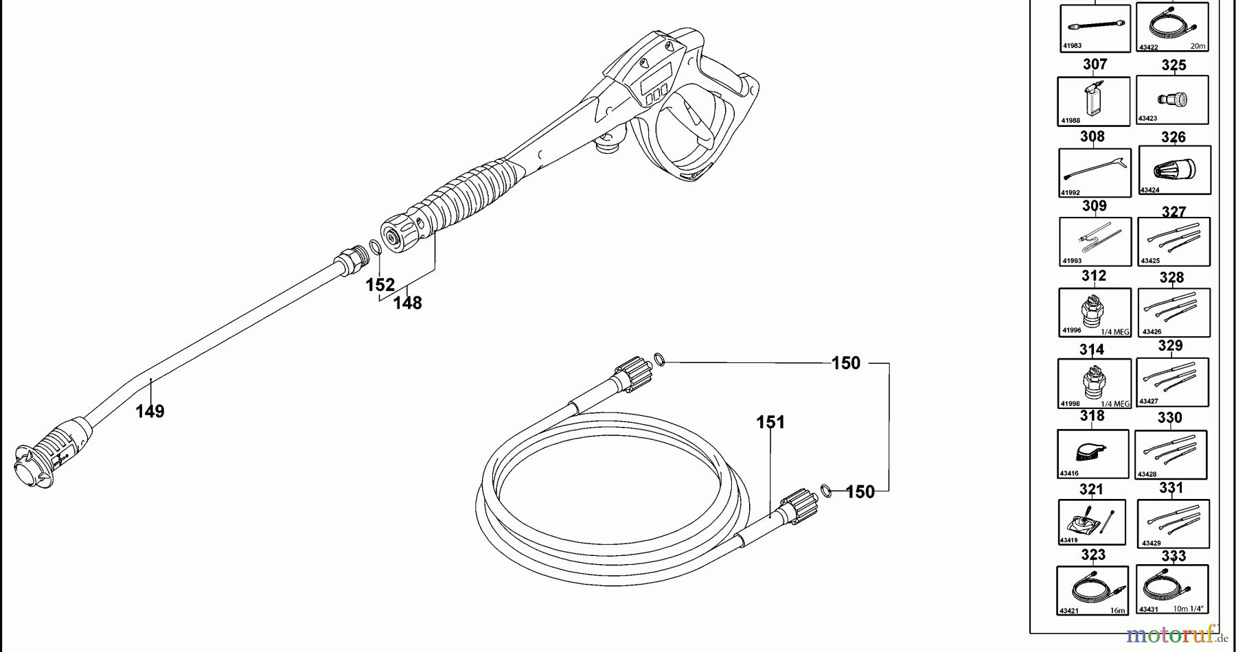 DEWALT HOCHDRUCKREINIGER HOCHDRUCKREINIGER DXPW003E Seite 4