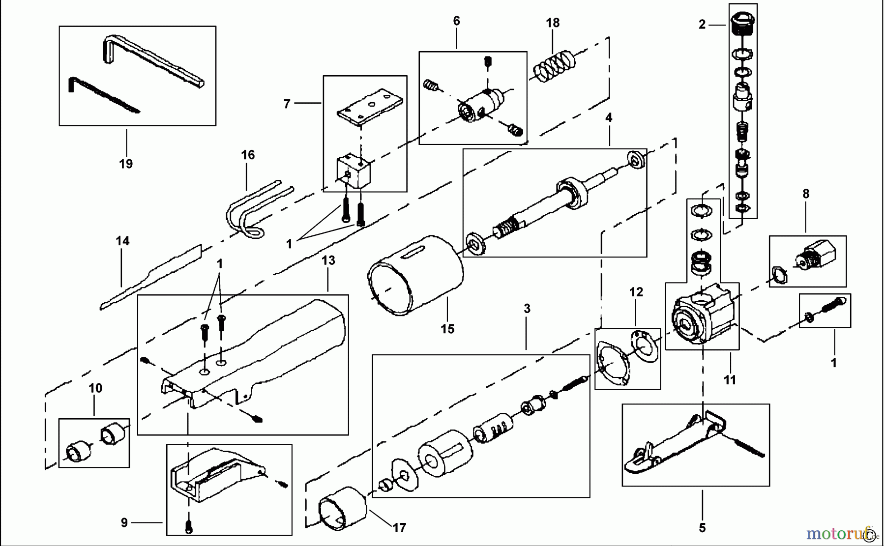 USAG POWER TOOLS OTHER EQUIPMENT FUCHSSCHWANZSÄGE 923 A Seite 1