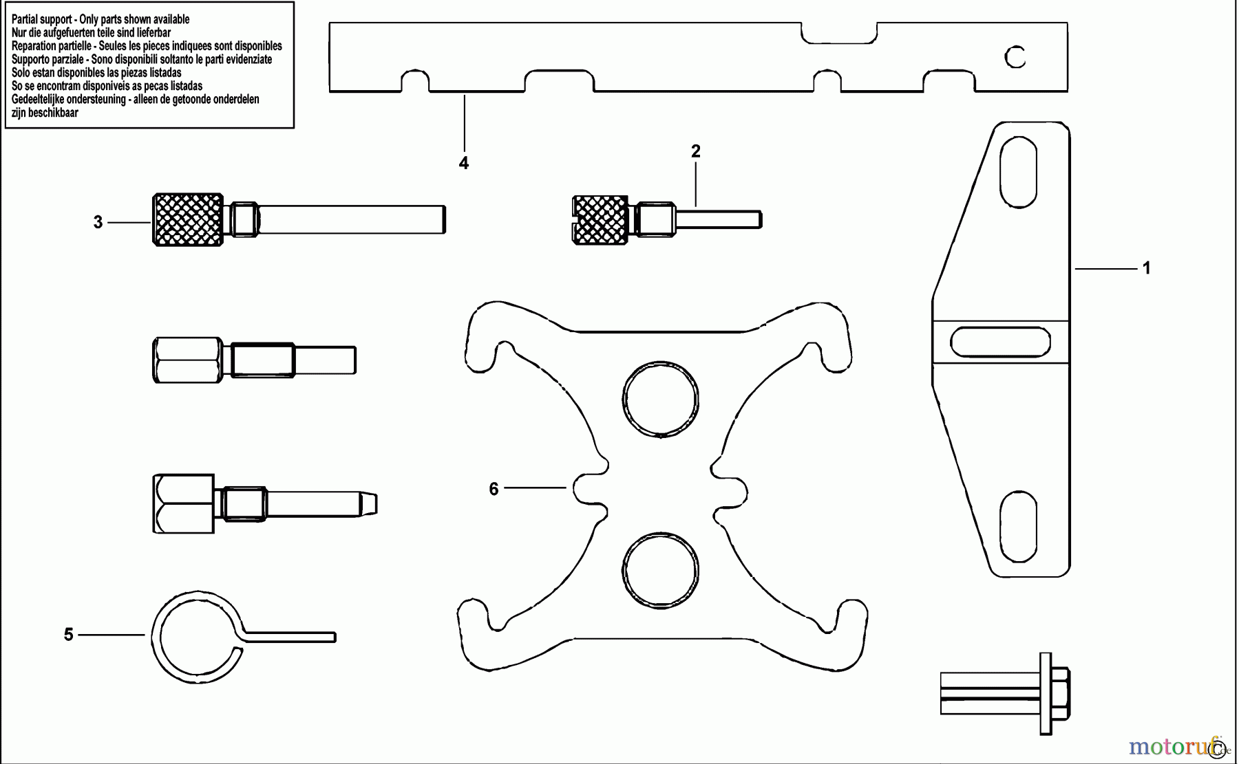 USAG AUTOMOTIVE TOOLS ZÜNDEINSTELLUNGSSATZ 1311 K2 Seite 1