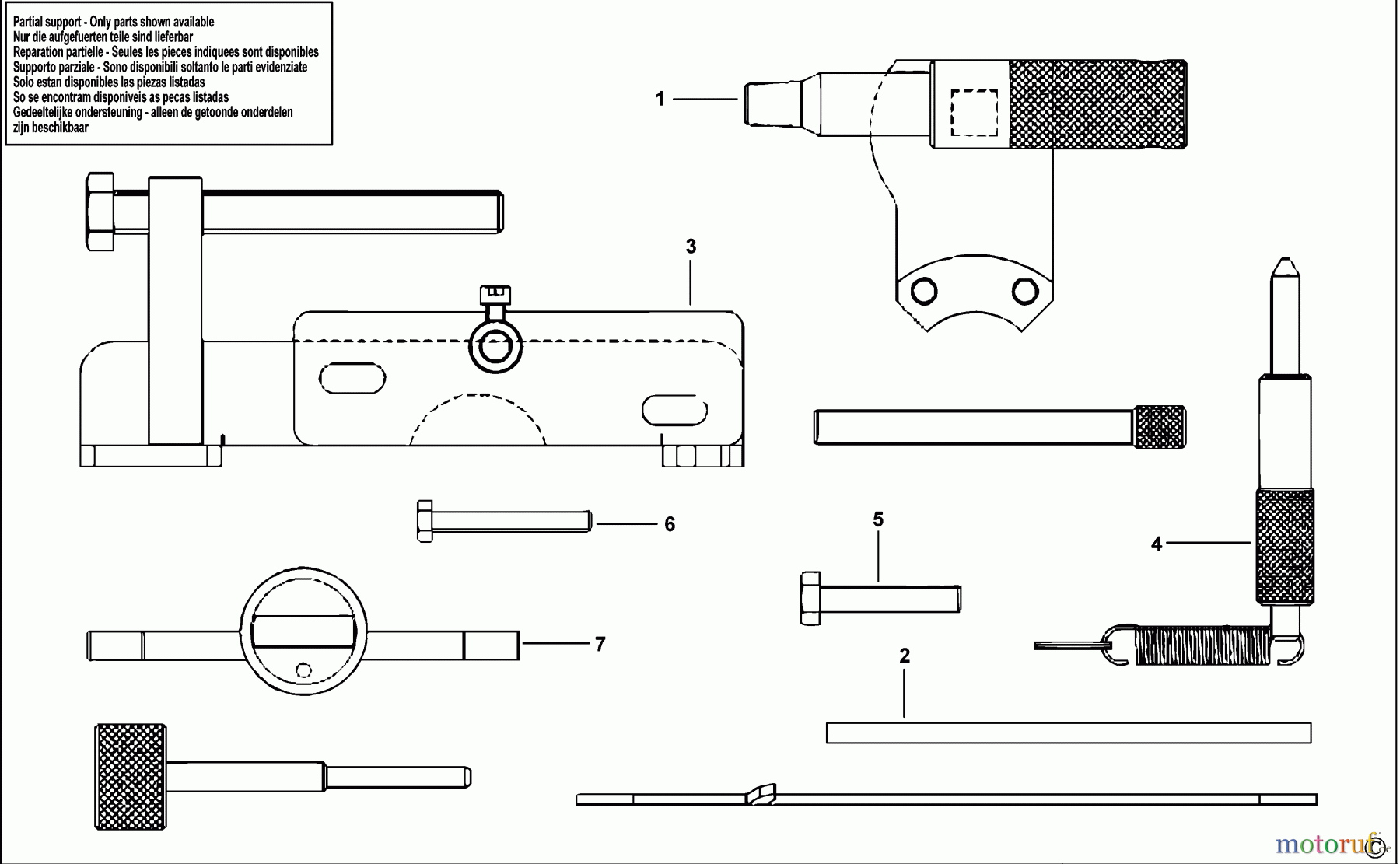 USAG AUTOMOTIVE TOOLS ZÜNDEINSTELLUNGSSATZ 1312 K1 Seite 1