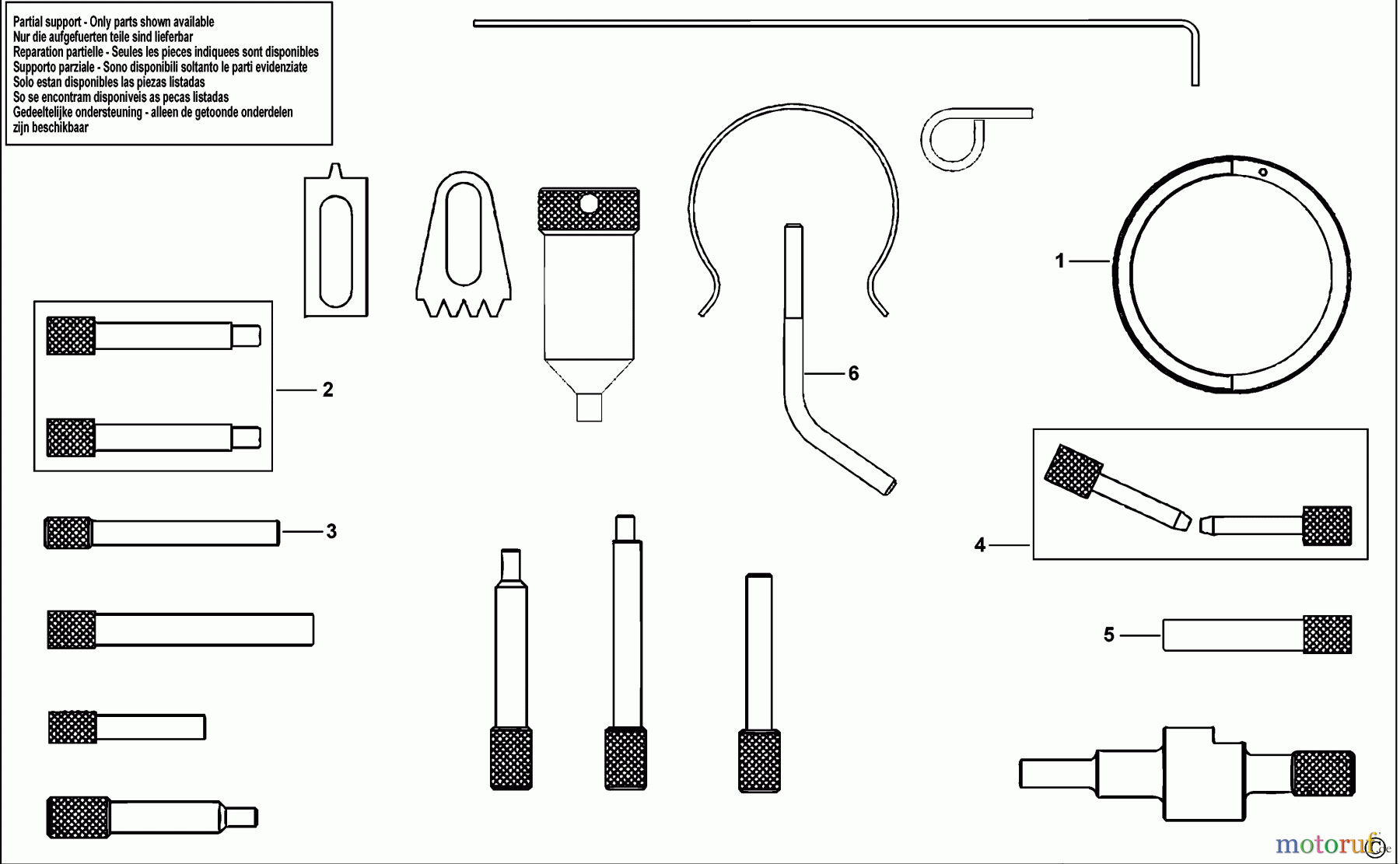  USAG AUTOMOTIVE TOOLS ZÜNDEINSTELLUNGSSATZ 1313 K2 Seite 1