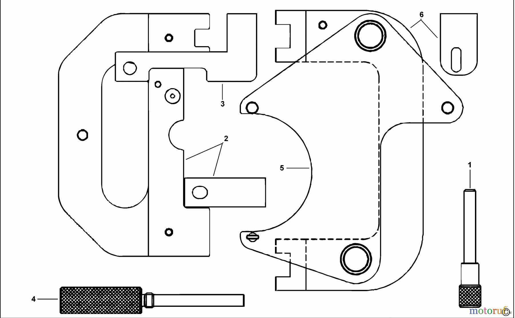 USAG AUTOMOTIVE TOOLS ZÜNDEINSTELLUNGSSATZ 1308 K2 Seite 1