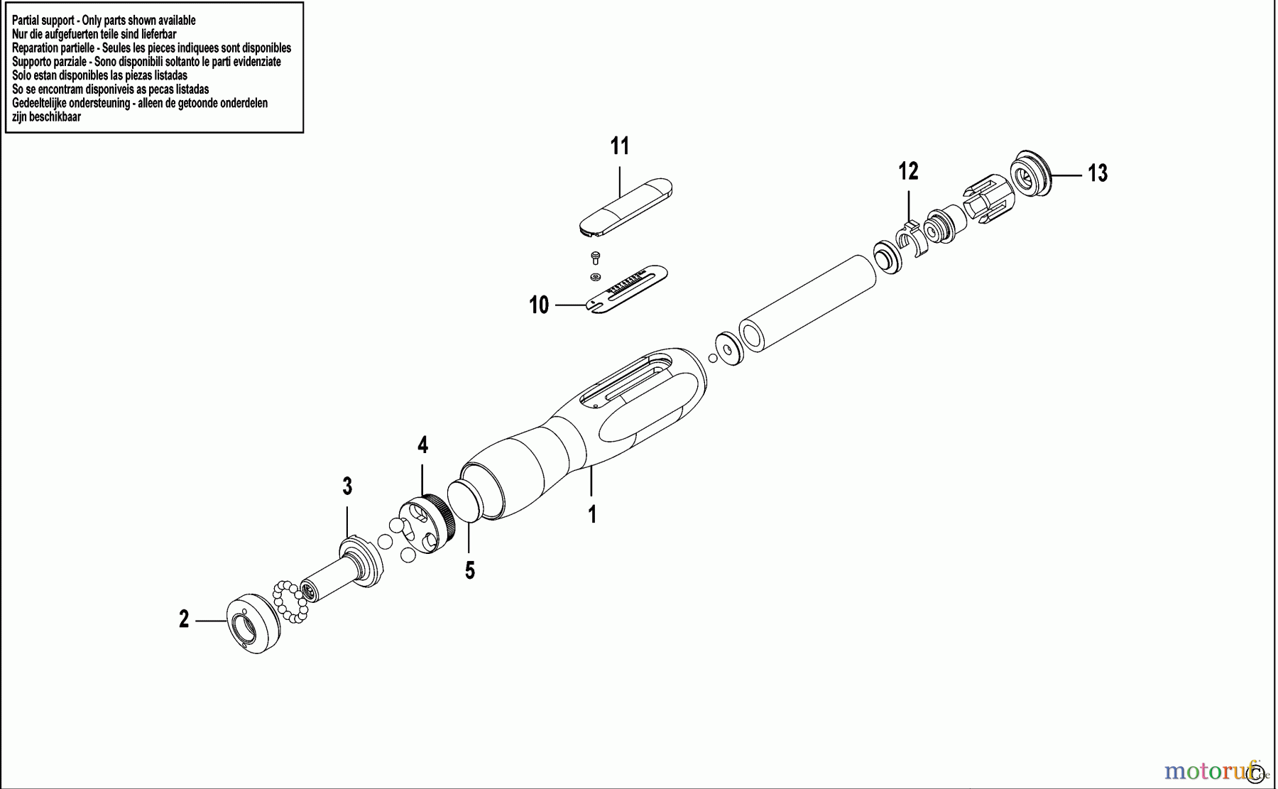 USAG WRENCHES TORQUE CONTROL SCHRAUBENDREHER 824 A/10 Seite 1