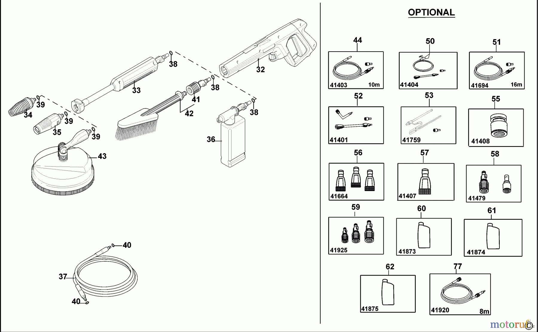  BLACK+DECKER AUSSERHALB HOCHDRUCKREINIGER, PUMPEN, KOMPRESSOREN, GENERATOREN HOCHDRUCKREINIGER BXPW1600PE Seite 2