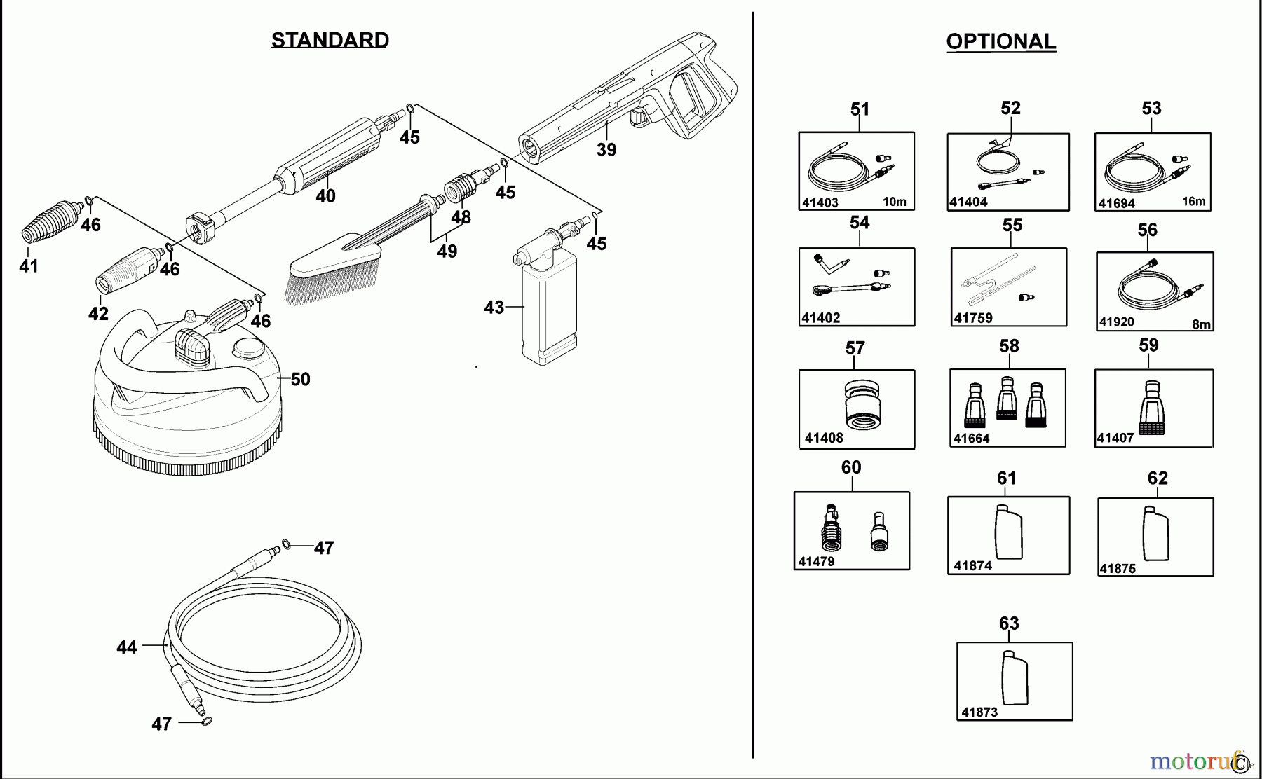 BLACK+DECKER AUSSERHALB HOCHDRUCKREINIGER, PUMPEN, KOMPRESSOREN, GENERATOREN HOCHDRUCKREINIGER BXPW2000PE Seite 2