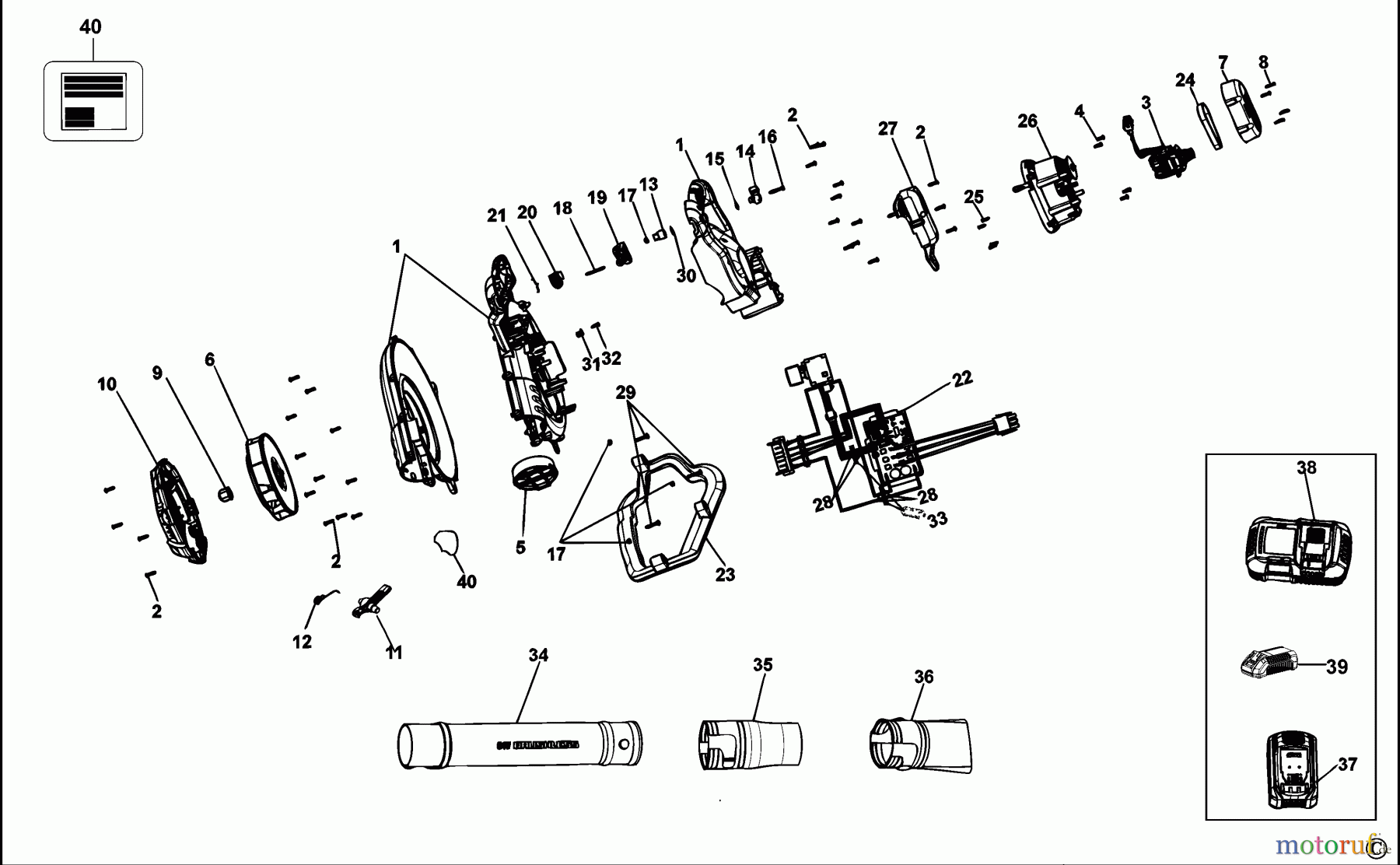 DEWALT Gartengeräte GEBLÄSESTAUBSAUGER DCM572 Seite 1