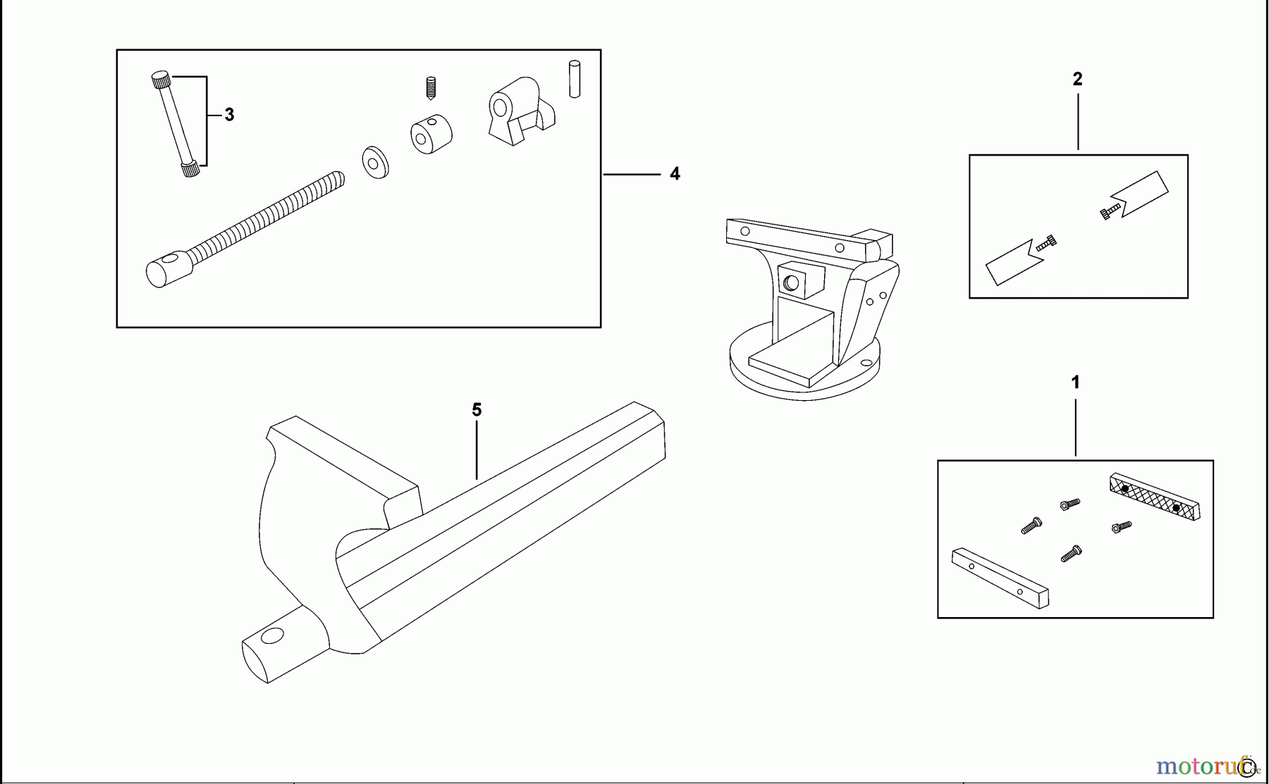 FACOM CLAMPING SCHRAUBSTOCK 1222.175 Seite 1