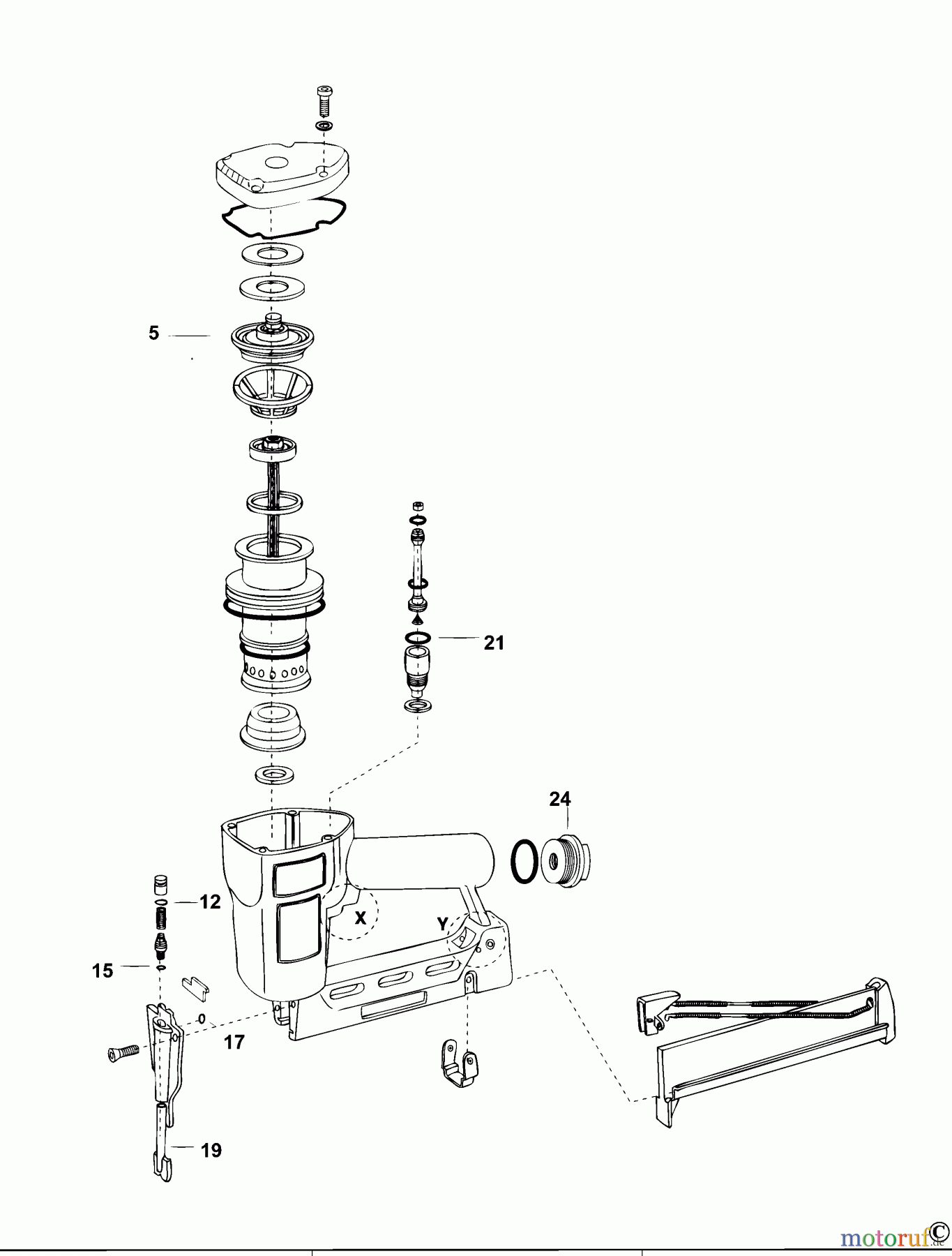 BOSTITCH ATRO UNITS NAGLER GOLFO 9040 Seite 1