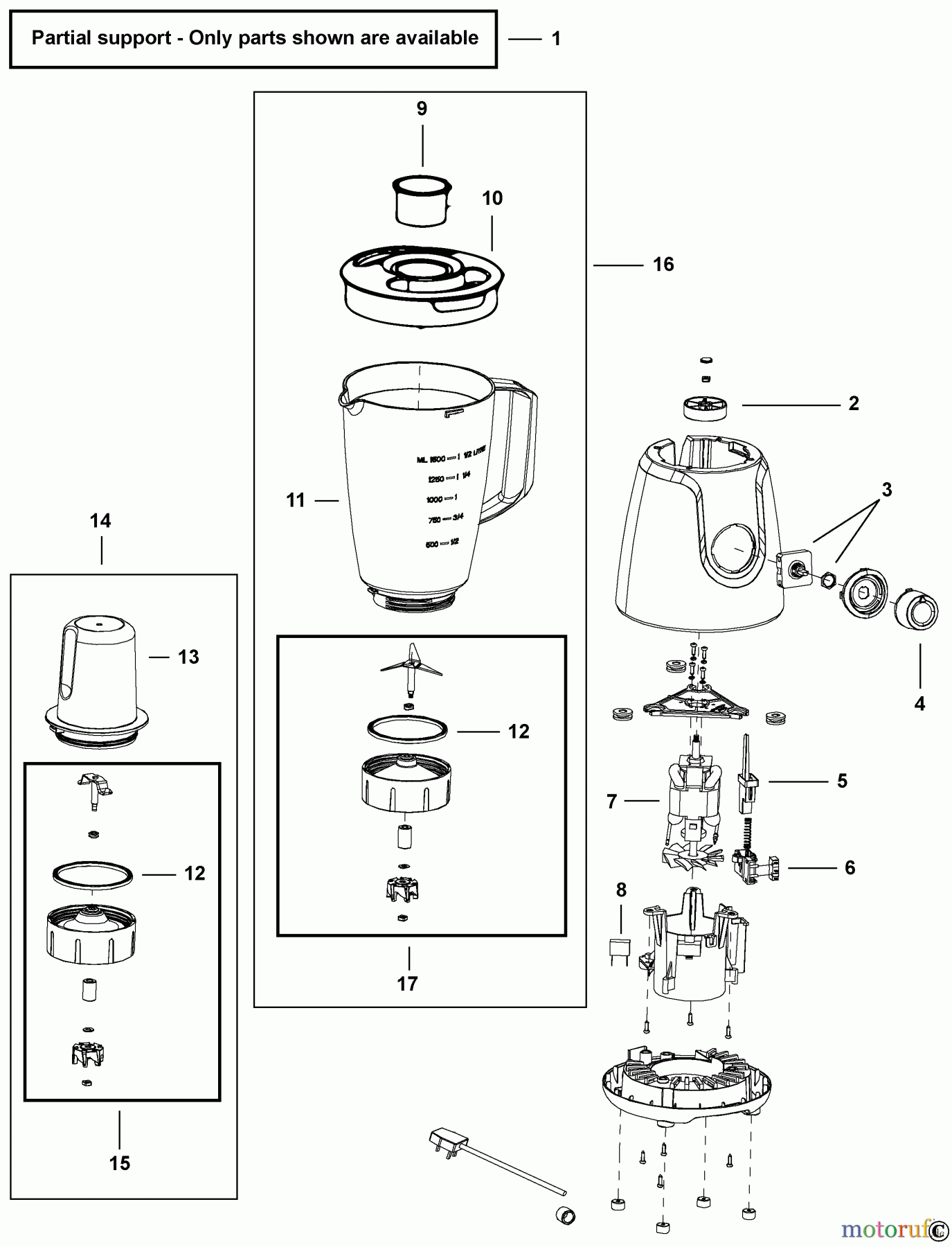 BLACK+DECKER HAUSHALT LEBENSMITTELZUBEREITUNG MIXER BX4030 Seite 1