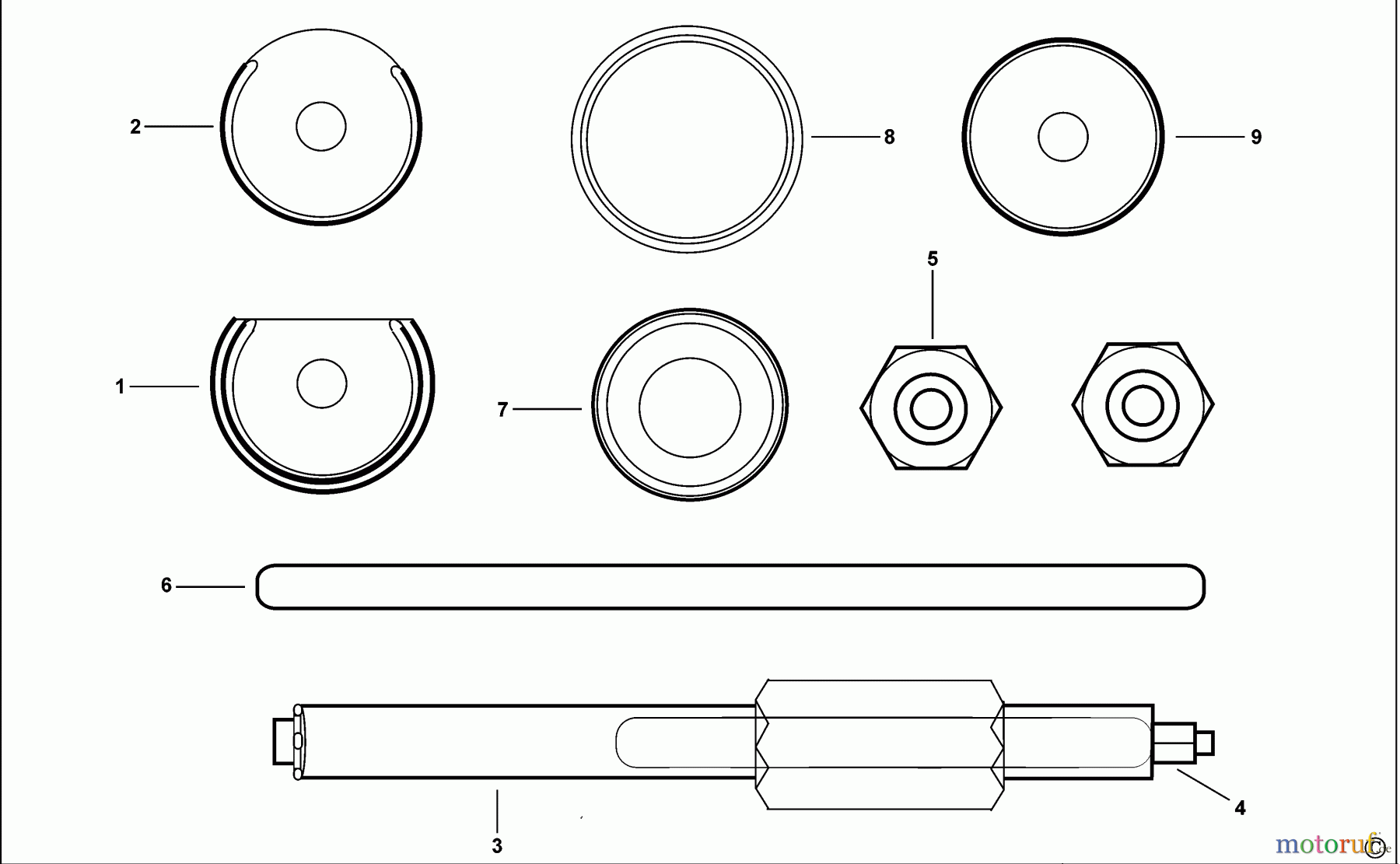 USAG AUTOMOTIVE TOOLS ZÜNDEINSTELLUNGSSATZ 1350 F1 Seite 1