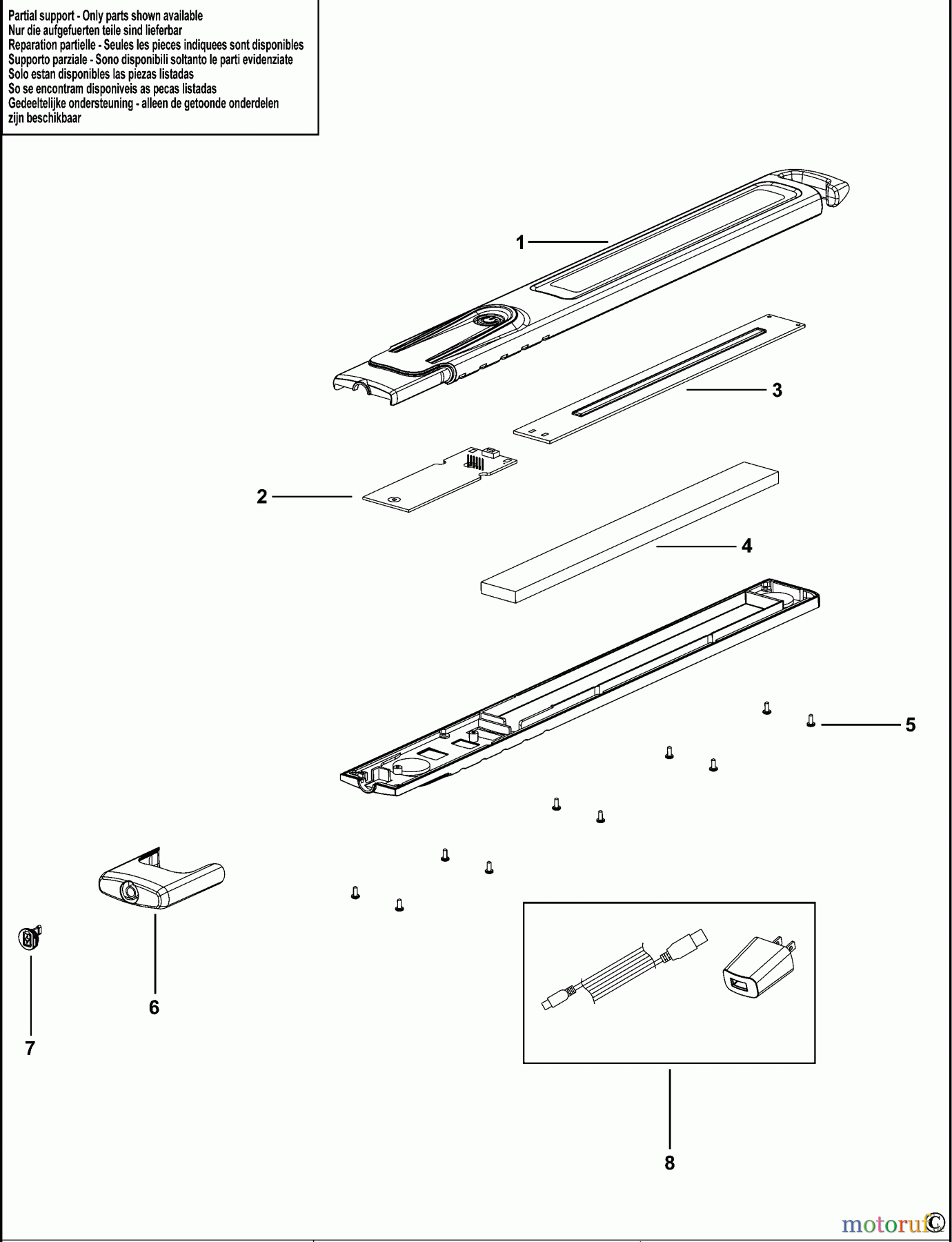 USAG LIGHTING LED ANZEIGE 889 SA Seite 1