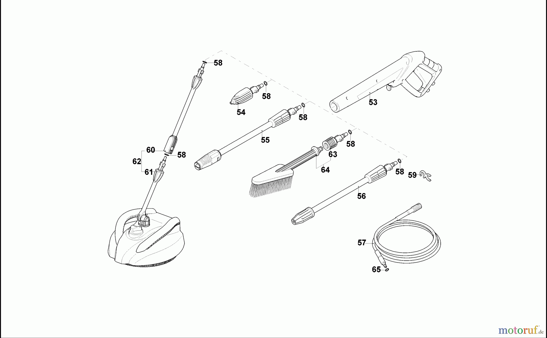 BLACK+DECKER AUSSERHALB HOCHDRUCKREINIGER, PUMPEN, KOMPRESSOREN, GENERATOREN HOCHDRUCKREINIGER PW1900WR PLUS Seite 2