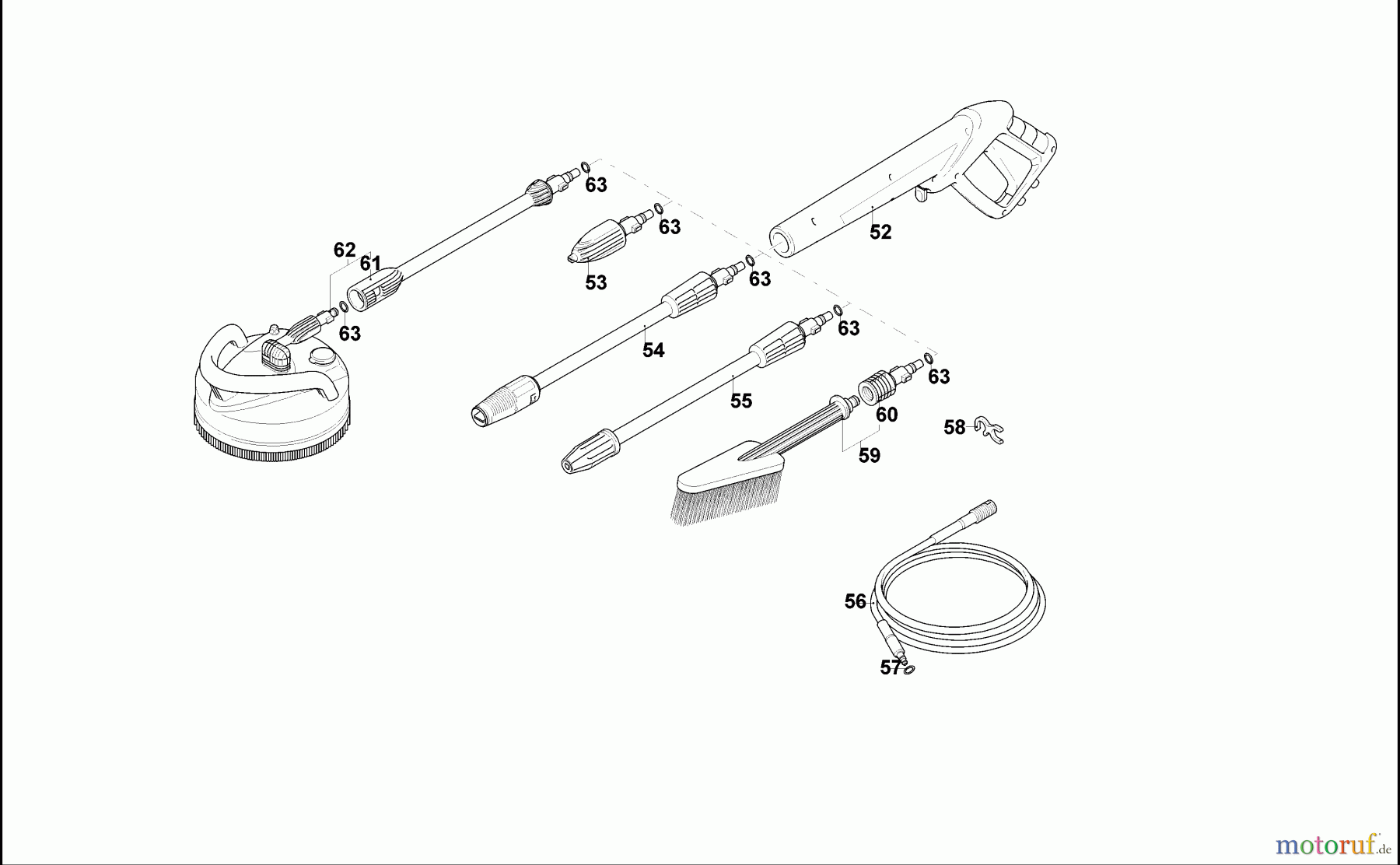 BLACK+DECKER AUSSERHALB HOCHDRUCKREINIGER, PUMPEN, KOMPRESSOREN, GENERATOREN HOCHDRUCKREINIGER PW2100WR PLUS Seite 2