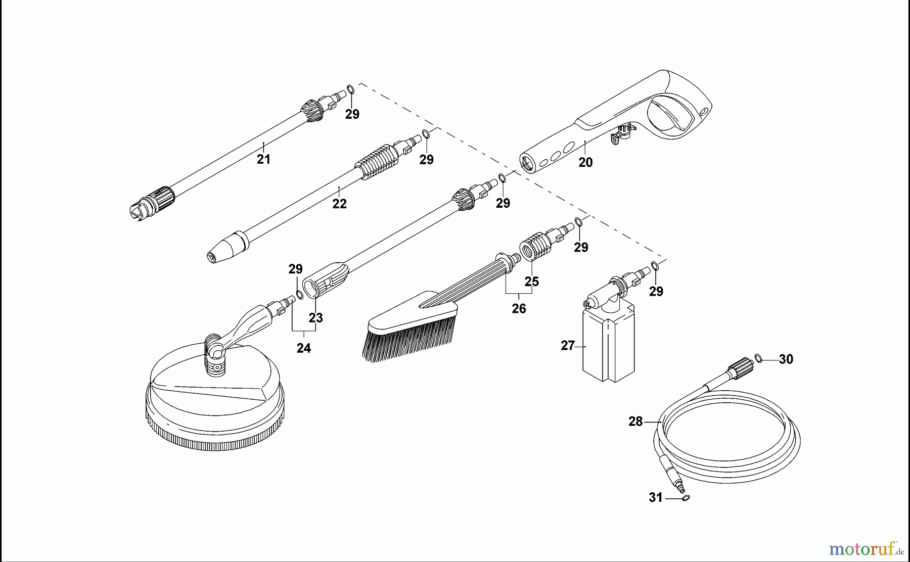  BLACK+DECKER AUSSERHALB HOCHDRUCKREINIGER, PUMPEN, KOMPRESSOREN, GENERATOREN HOCHDRUCKREINIGER PW1600SLP Seite 2