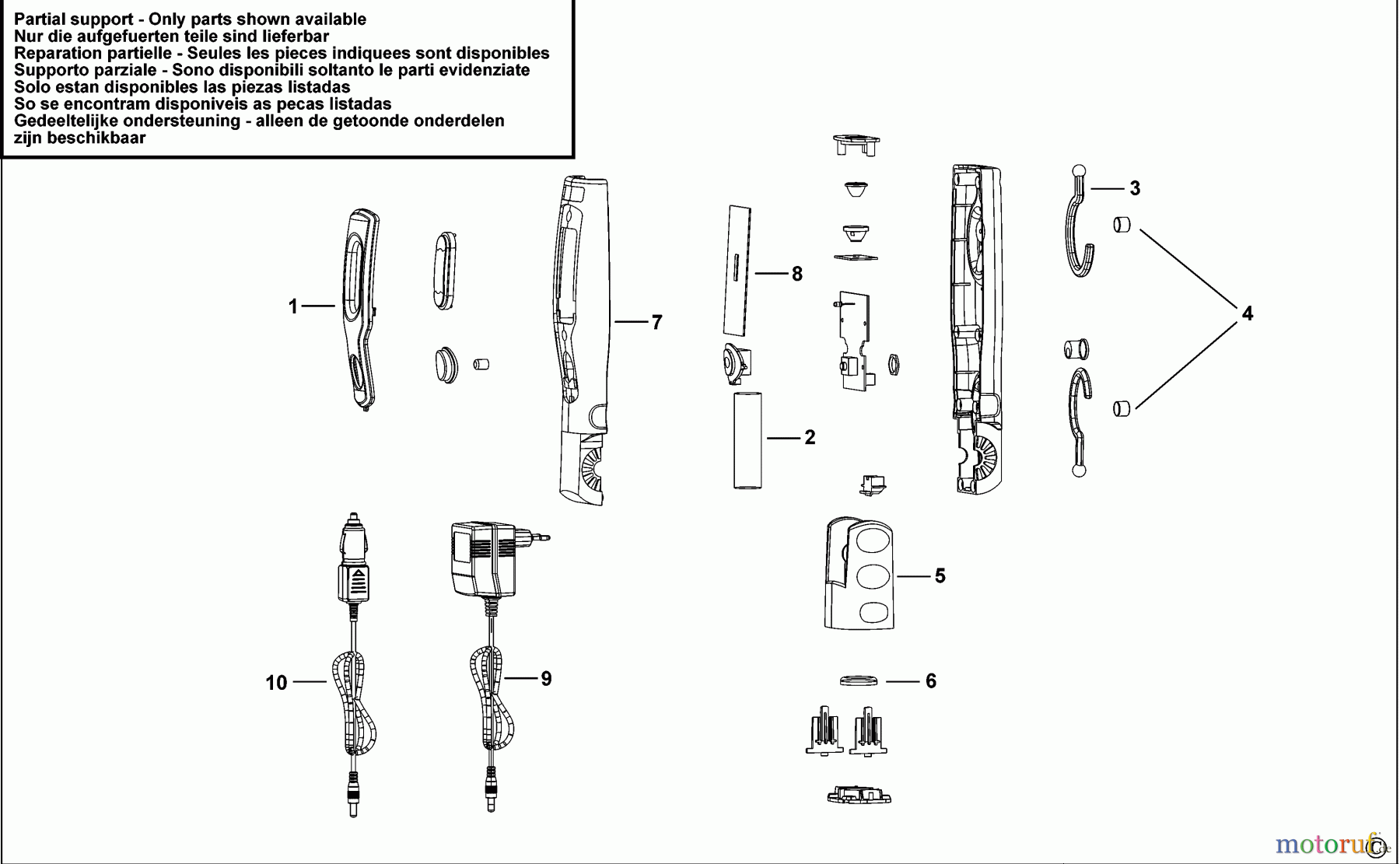 USAG LIGHTING BIRNE 889 RD Seite 1