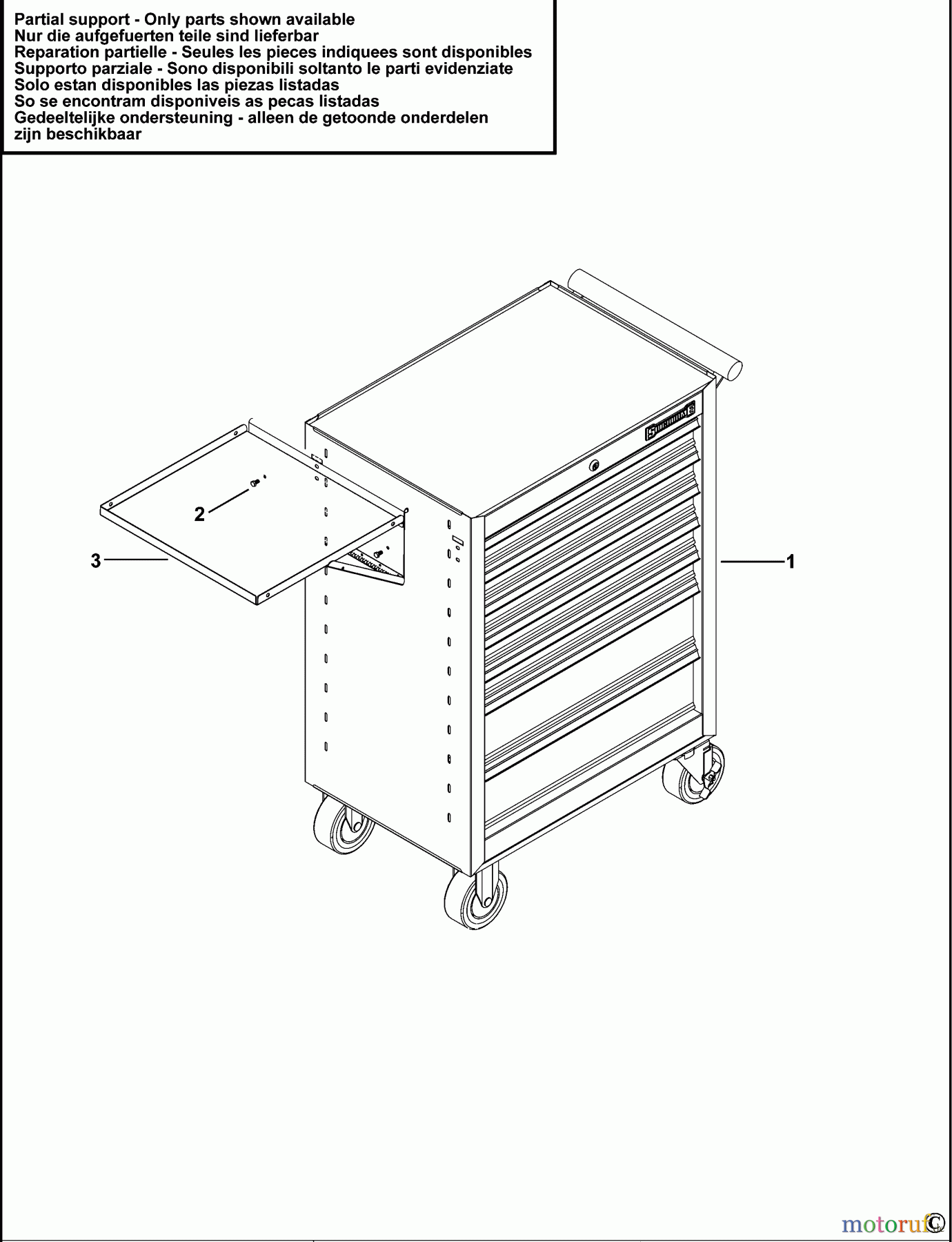 SIDCHROME STORAGE REGALSYSTEM SCMT50330 Seite 1