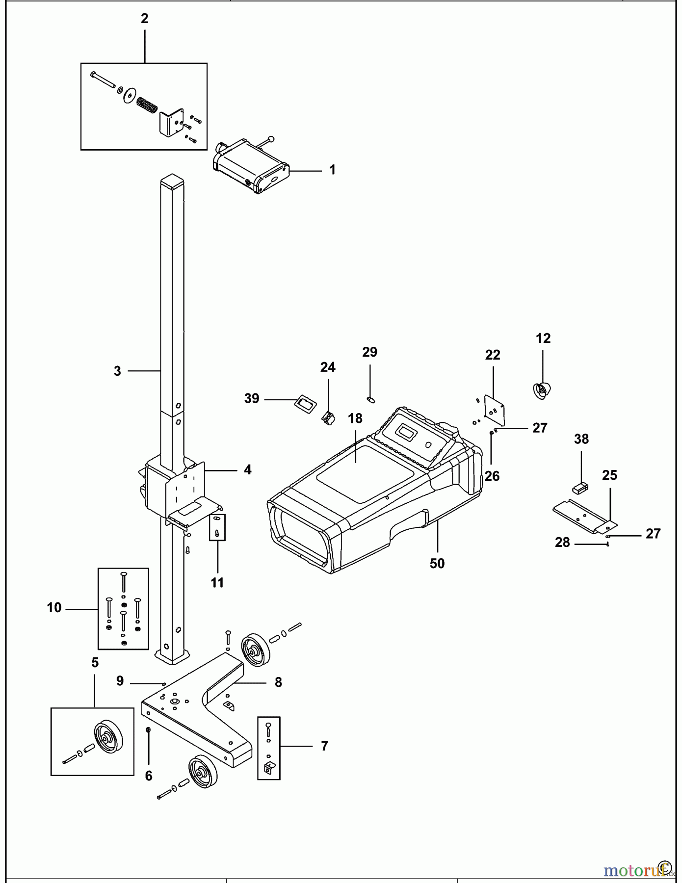 FACOM AUTOMOTIVE TOOLS SCHEINWERFER-PRÜFGERÄT 740A Seite 1