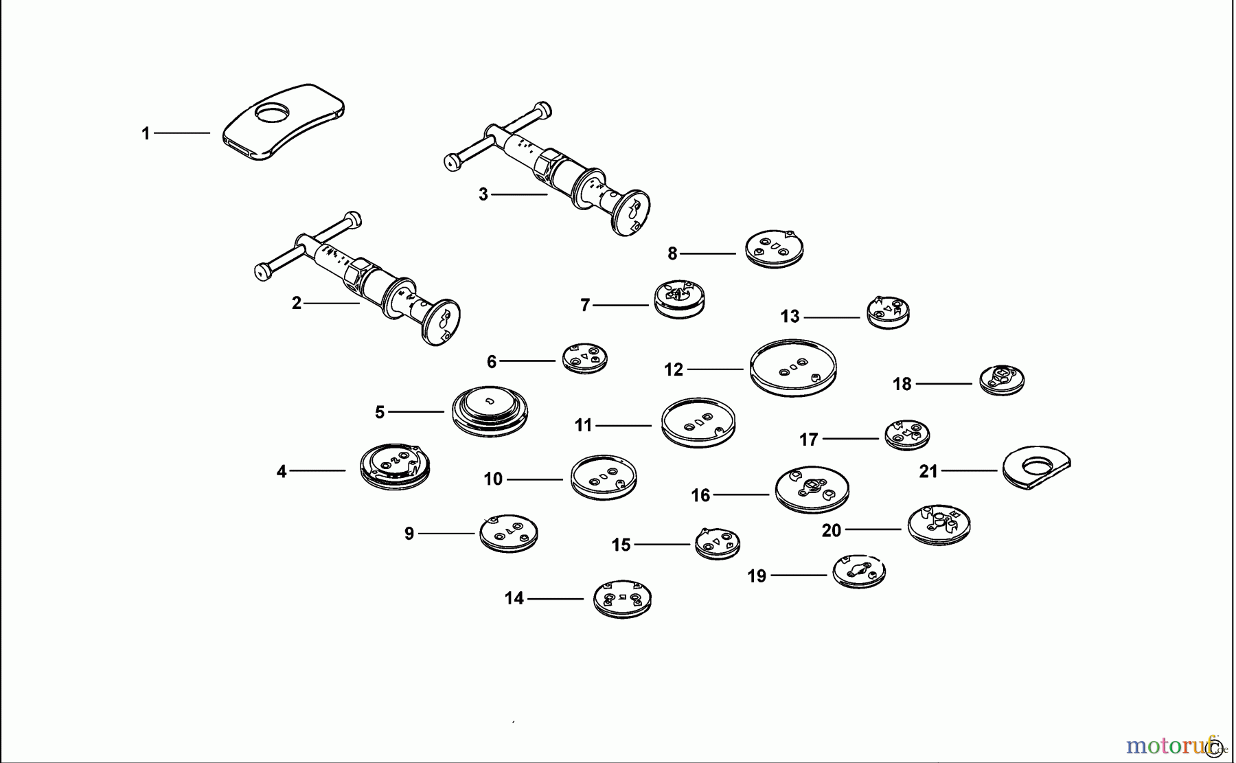 USAG AUTOMOTIVE TOOLS SCHIEBLEHREN 2800 S21 Seite 1