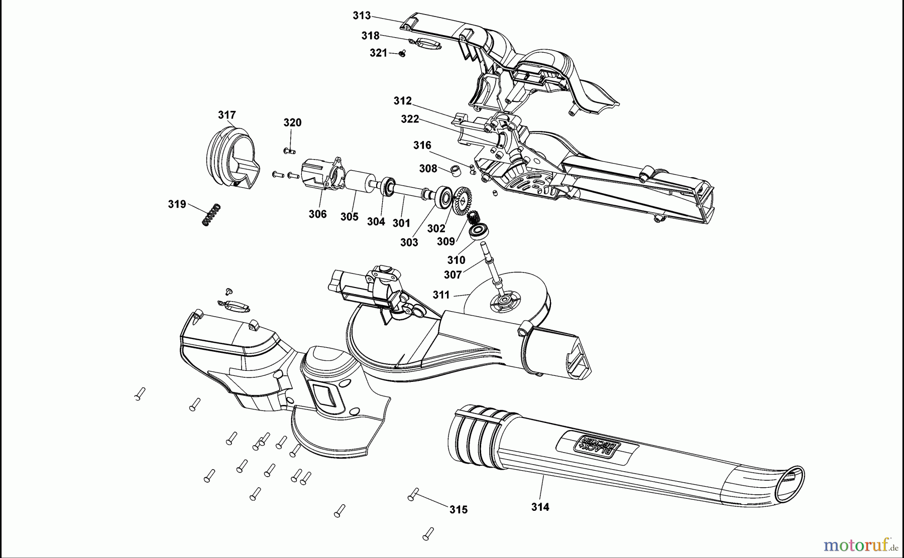 BLACK+DECKER AUSSERHALB MULTIFUNKTIONSWERKZEUG ZUBEHOR BCASBL71B Seite 1