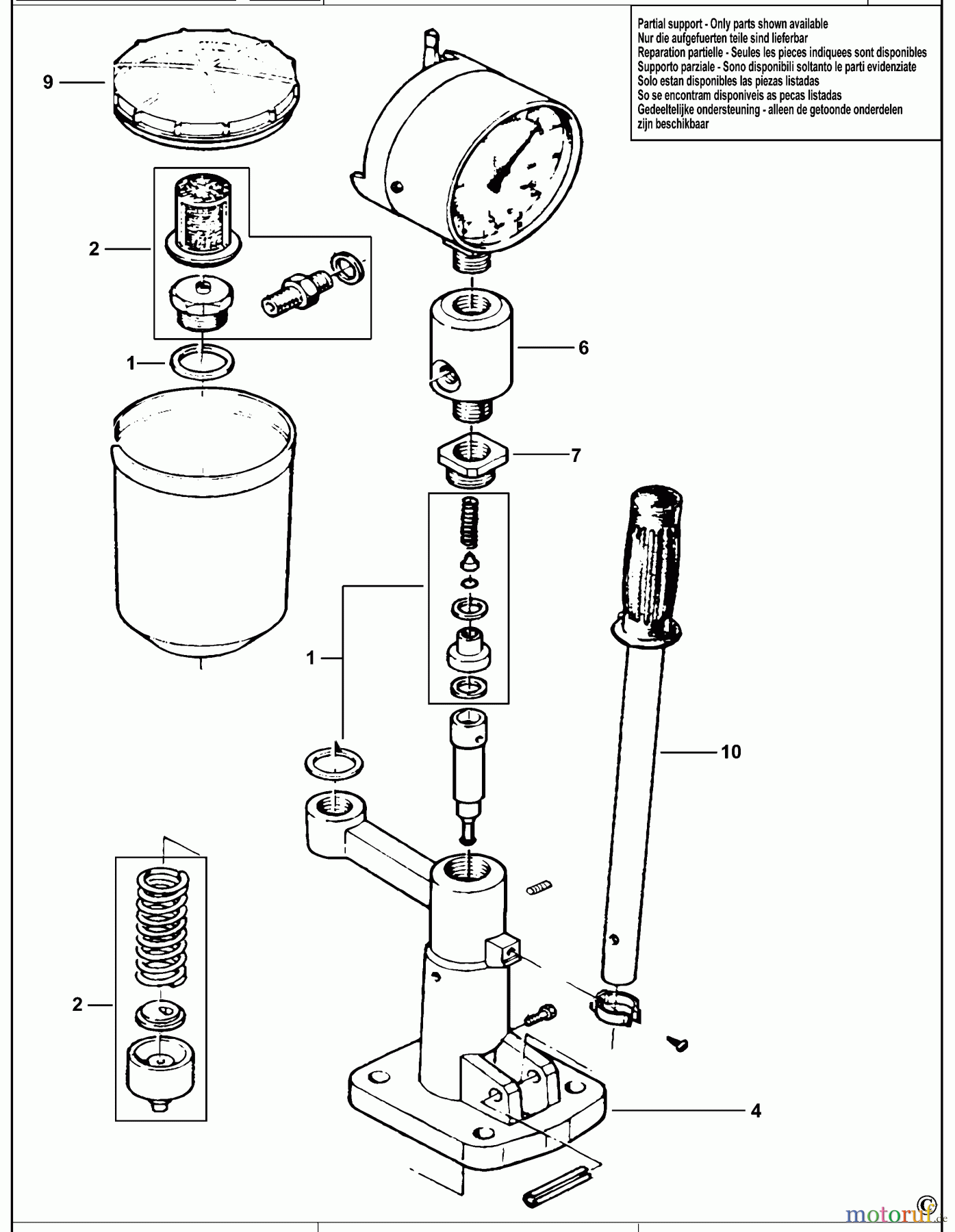 USAG AUTOMOTIVE TOOLS PUMPE 906 N Seite 1