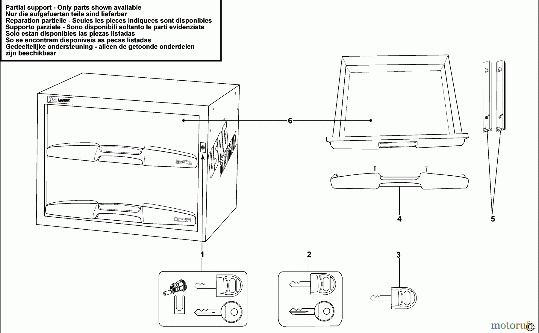 USAG STORAGE MATRIX STAURAUMSYSTEM 5000 C2 Seite 1