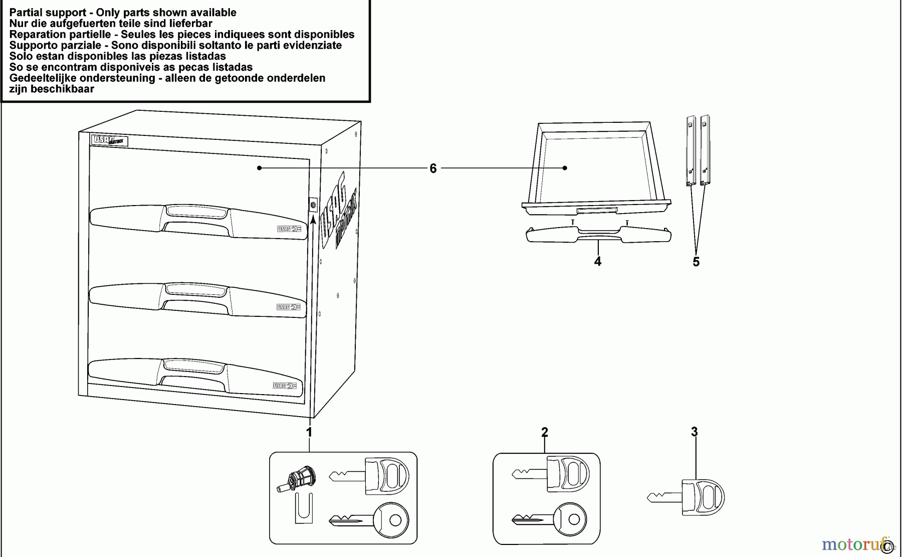  USAG STORAGE MATRIX STAURAUMSYSTEM 5000 D3 Seite 1