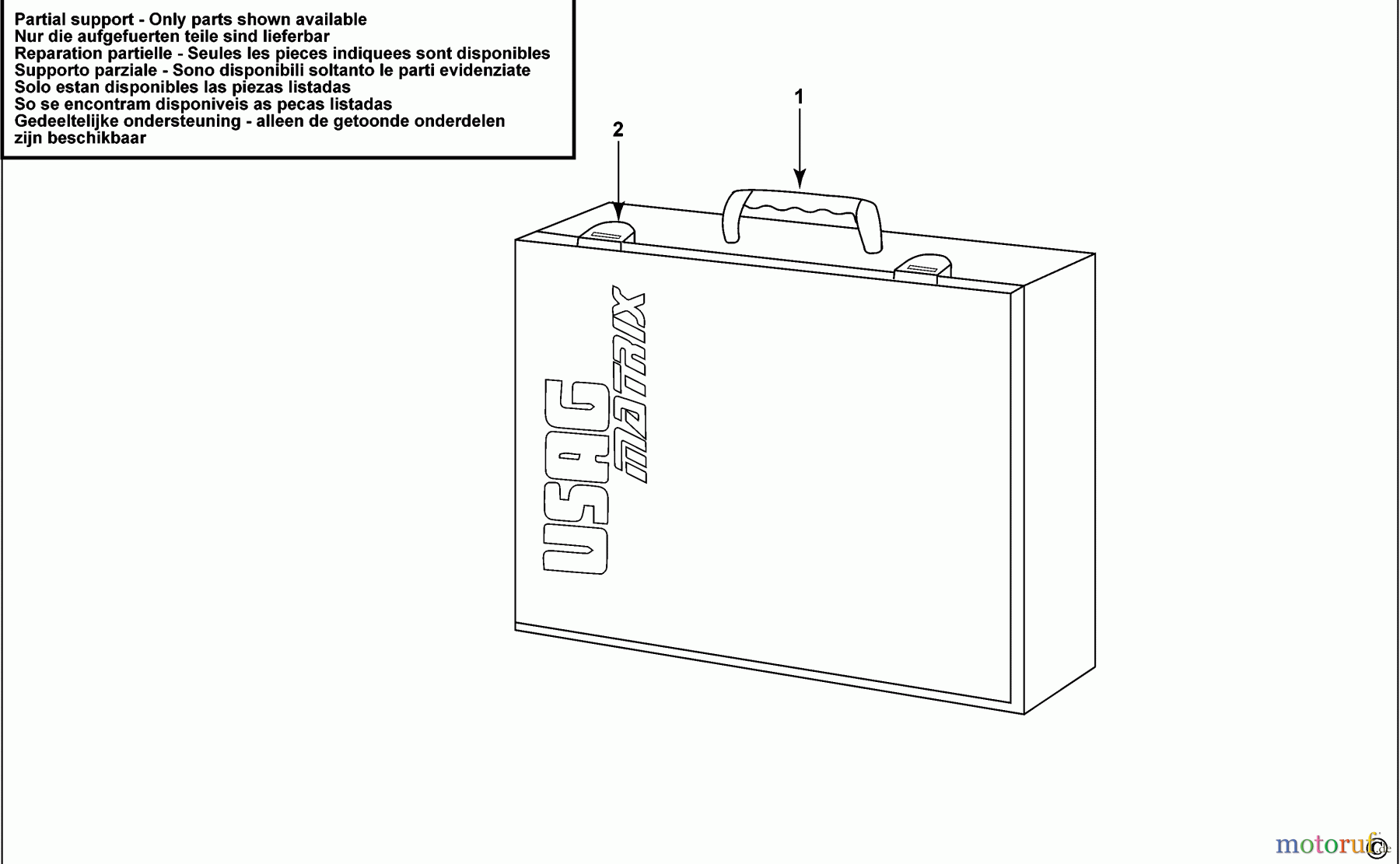  USAG STORAGE MATRIX STAURAUMSYSTEM 5000 H2 Seite 1