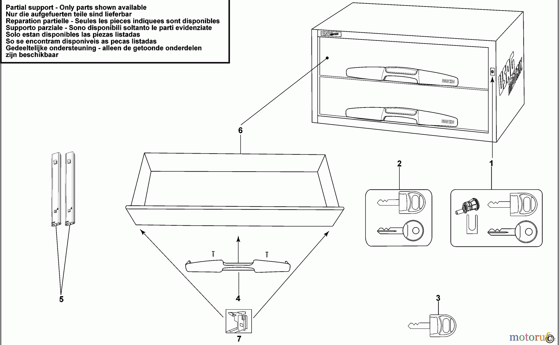  USAG STORAGE MATRIX STAURAUMSYSTEM 5000 CE2 Seite 1