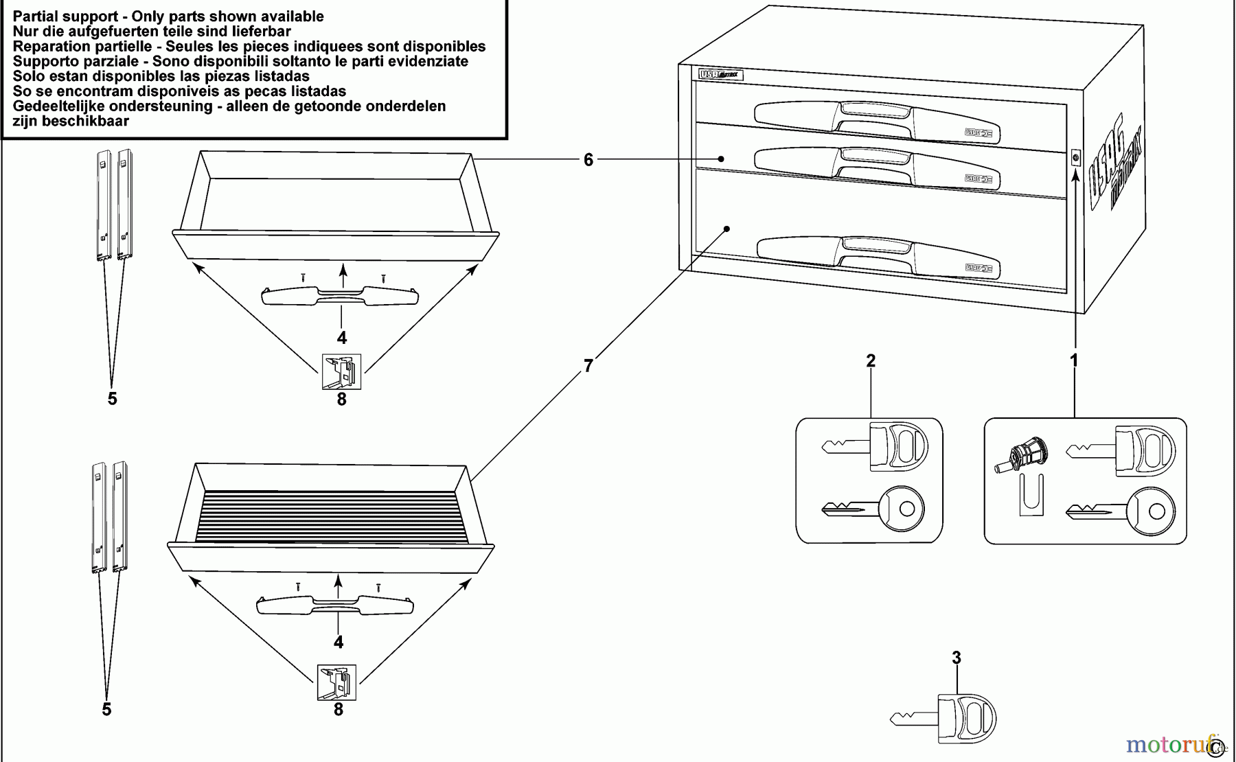  USAG STORAGE MATRIX STAURAUMSYSTEM 5000 CE3 Seite 1