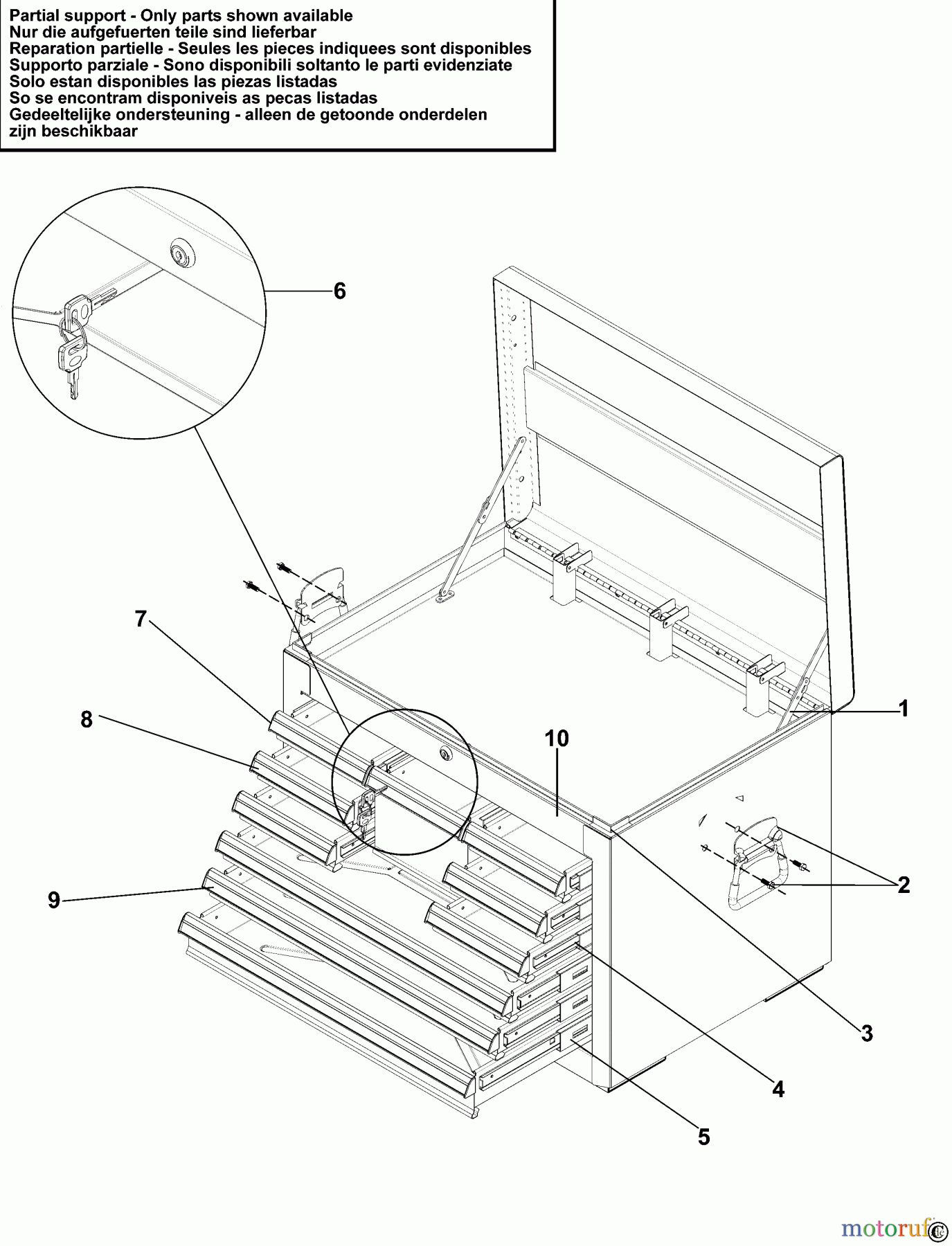 EXPERT STORAGE SCHUBLADENSCHRANK E010240B Seite 1