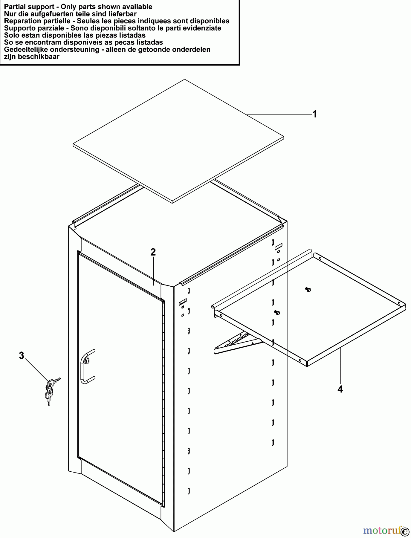 EXPERT STORAGE WANDSCHRANK E010247B Seite 1