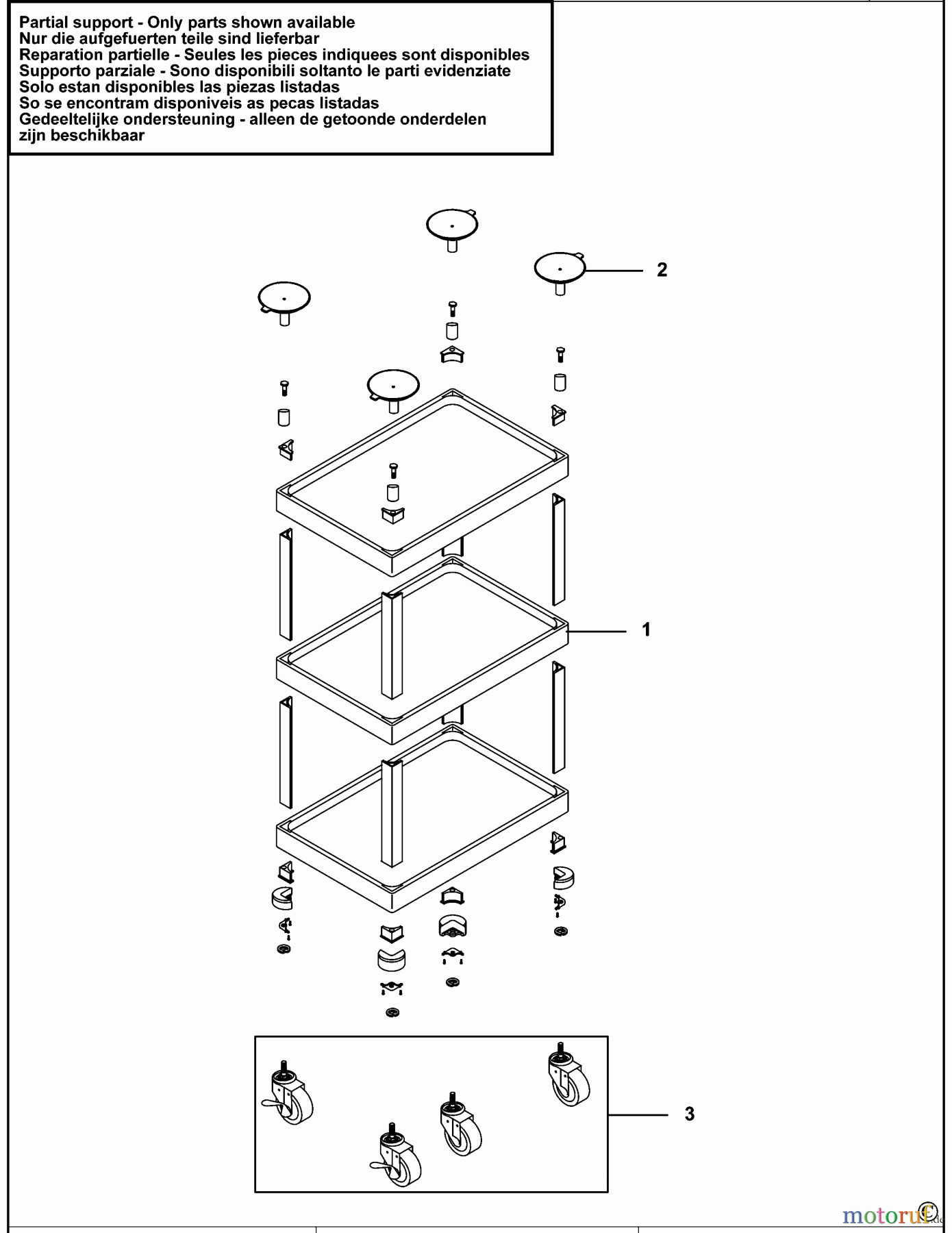 EXPERT STORAGE TRÄGER FÜR WINDSCHUTZSCHEIBE E201521 Seite 1