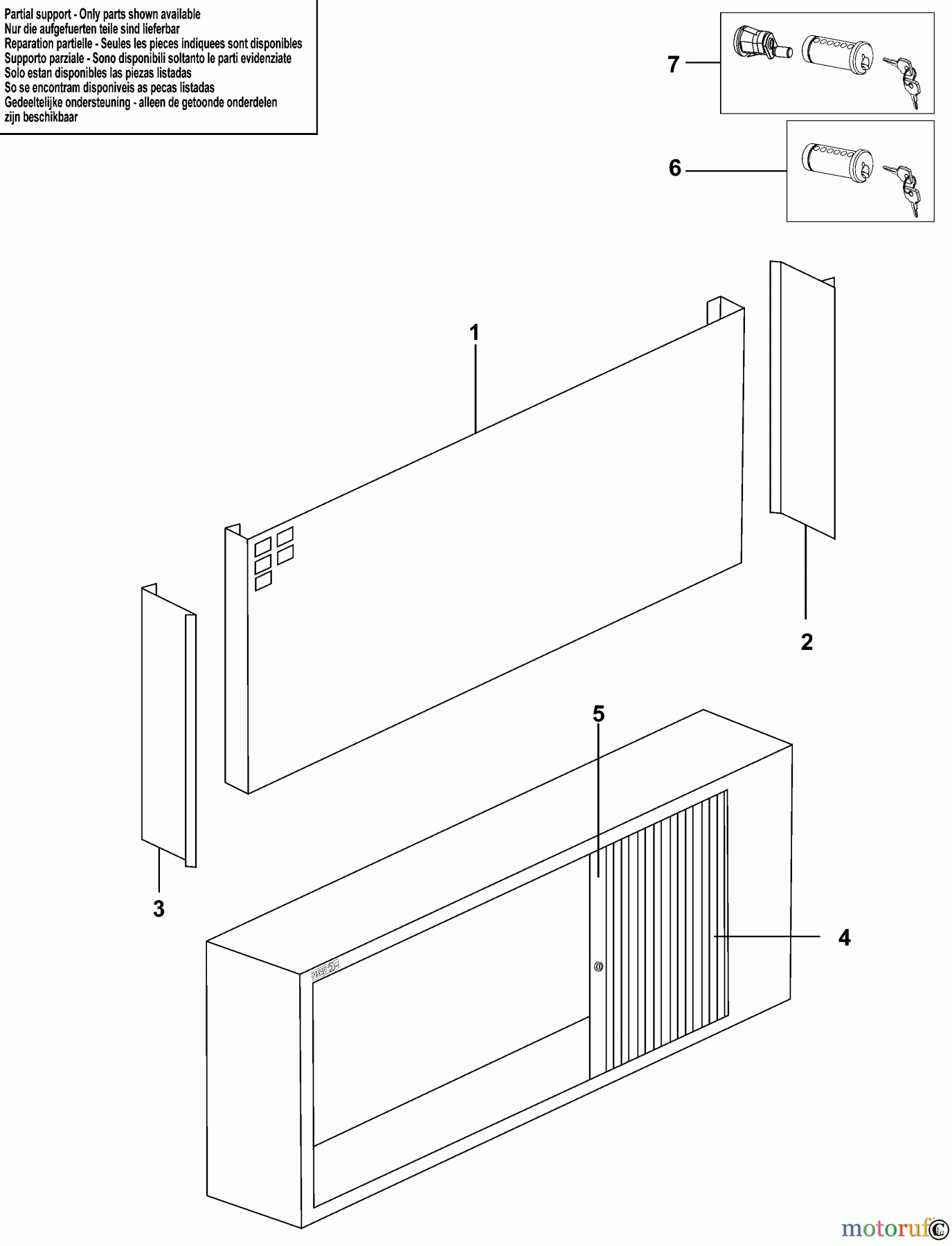  USAG STORAGE JET LINE WERKSTATTWAGEN 5010 B9 Seite 1