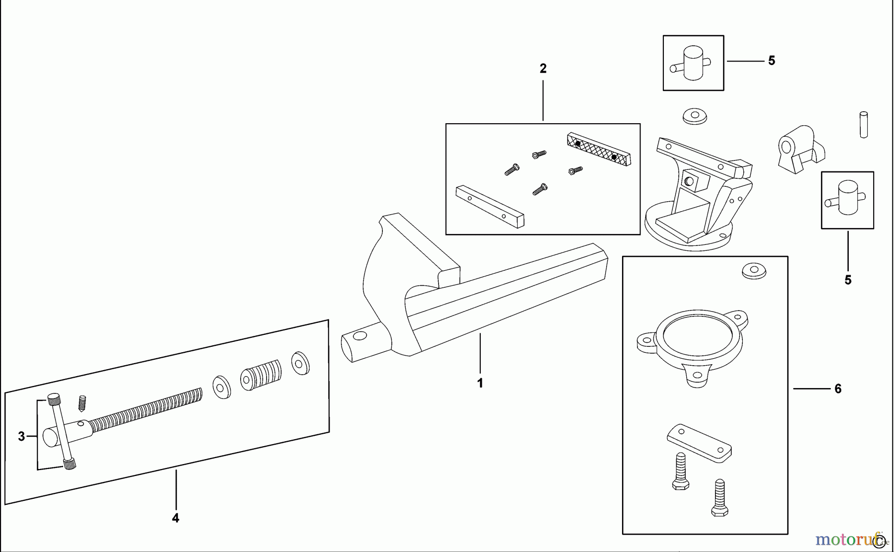 EXPERT CLAMPING SCHRAUBSTOCK E090404 Seite 1