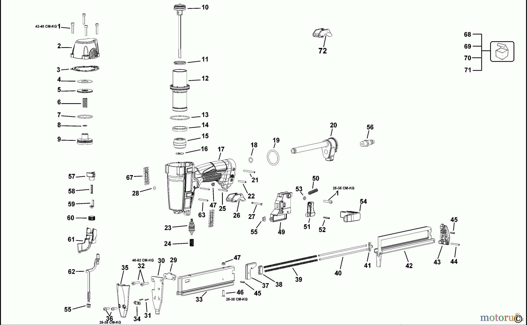 DEWALT BEFESTIGUNG Nagler HEFTER DPSSX38-1 Seite 1