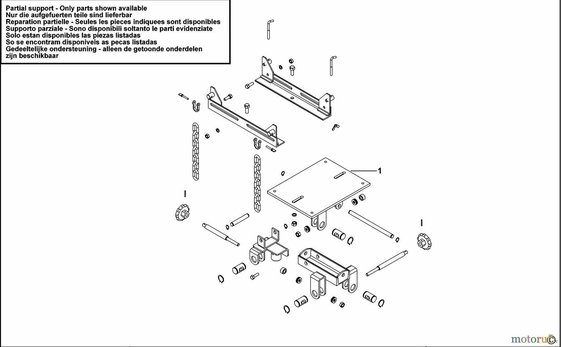 FACOM AUTOMOTIVE TOOLS HYDRAULISCHEN WAGENHEBER DL.1000SUP Seite 1