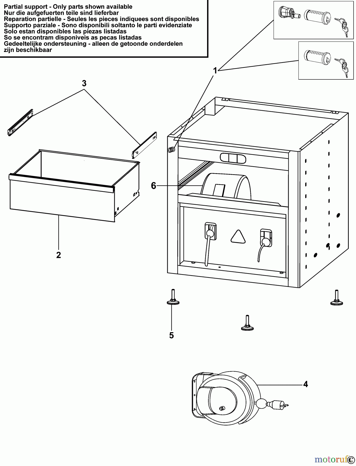 FACOM STORAGE UNTERSCHRANK JLS2-MBSENBS Seite 1