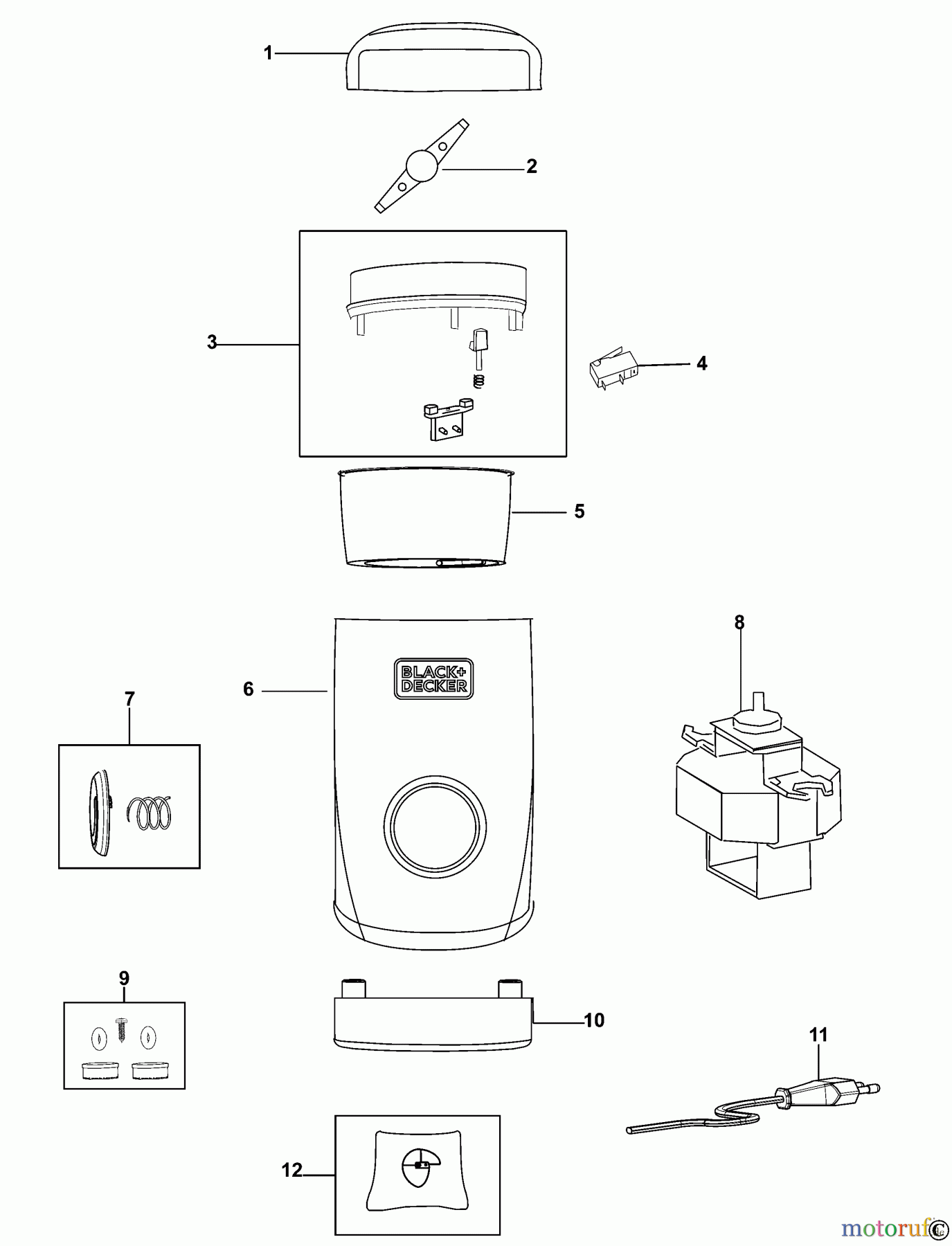 BLACK+DECKER HAUSHALT GETRÄNKE KAFFEEMASCHINE BXCG150E Seite 1
