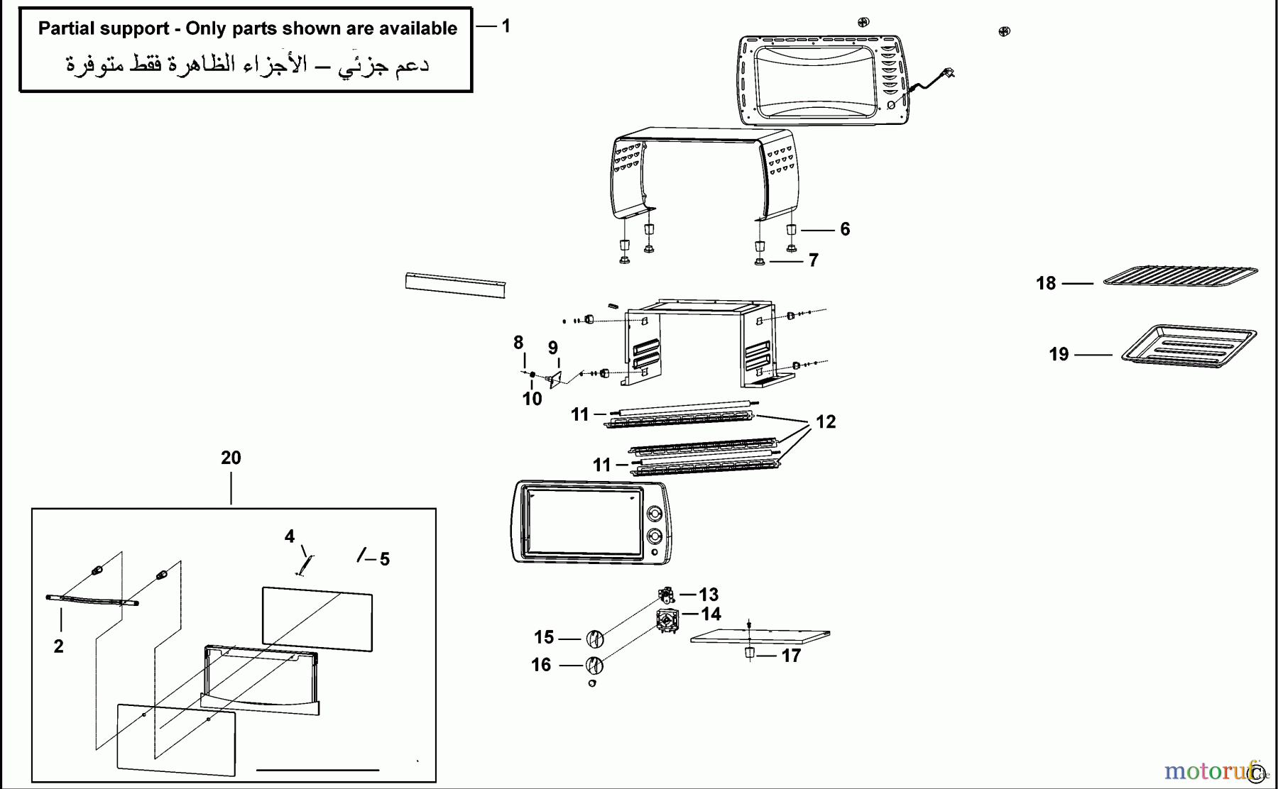 BLACK+DECKER HAUSHALT KOCHEN MINIBACKOFEN TRO9DG Seite 1