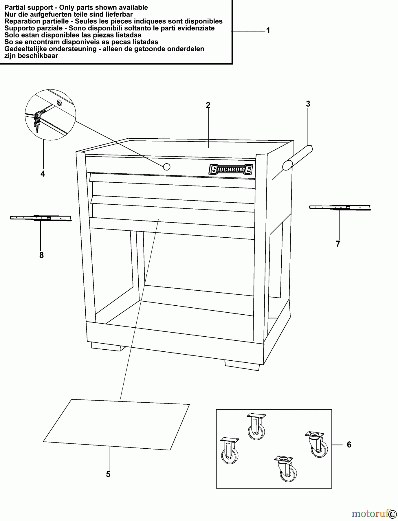 SIDCHROME STORAGE FOERDERER SCMT50352 Seite 1