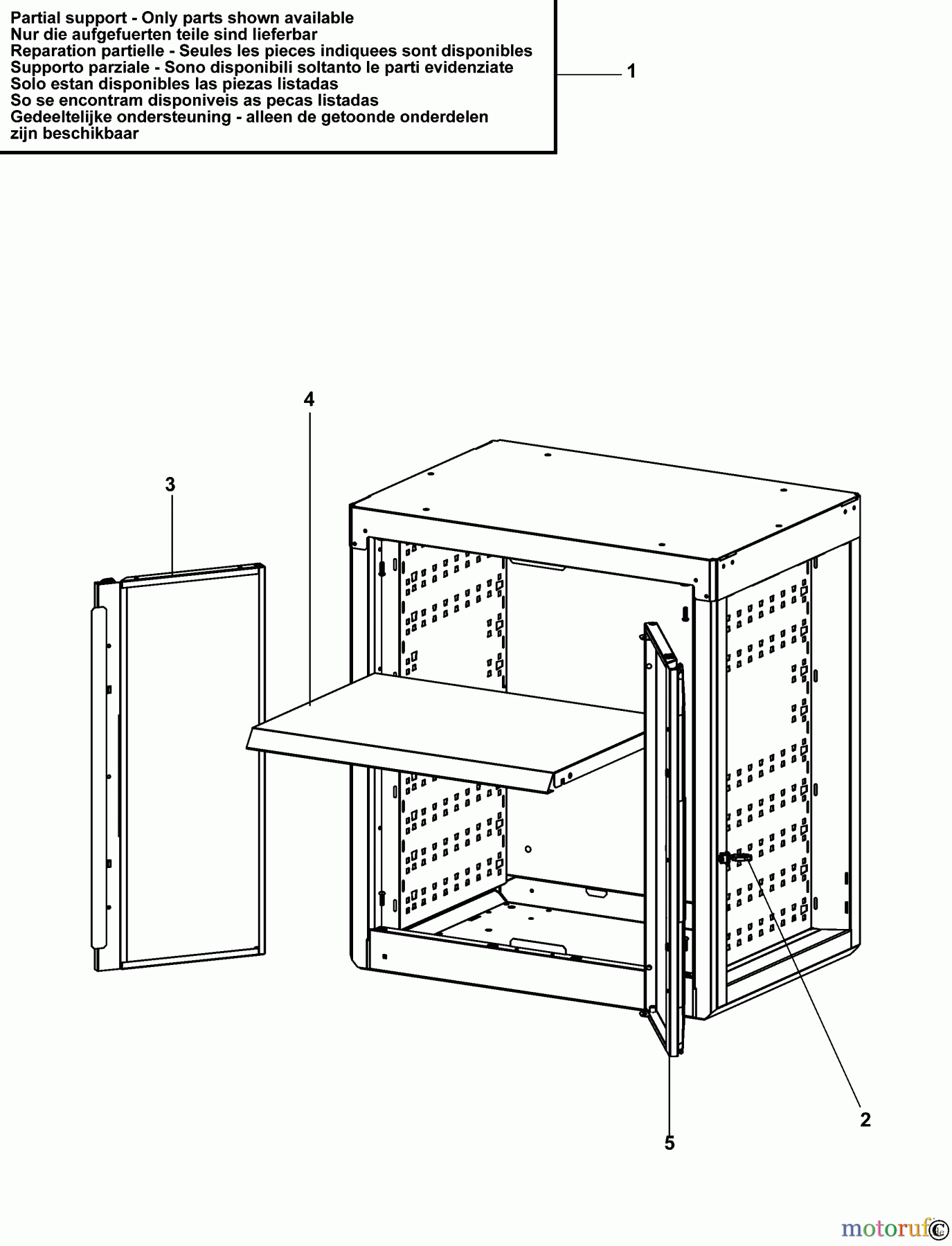 FACOM STORAGE SCHUBLADENSCHRANK RWS-MBSPP Seite 1